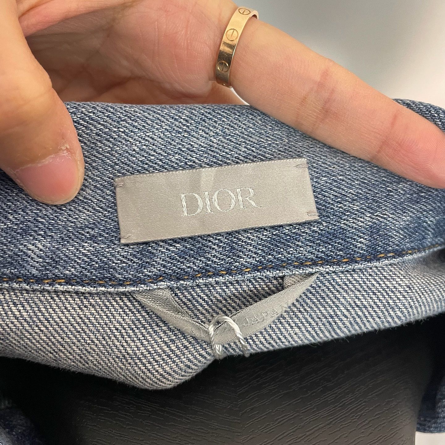 Dior Dior Logo Patch Denim Jacket Size M Size US M / EU 48-50 / 2 - 3 Thumbnail
