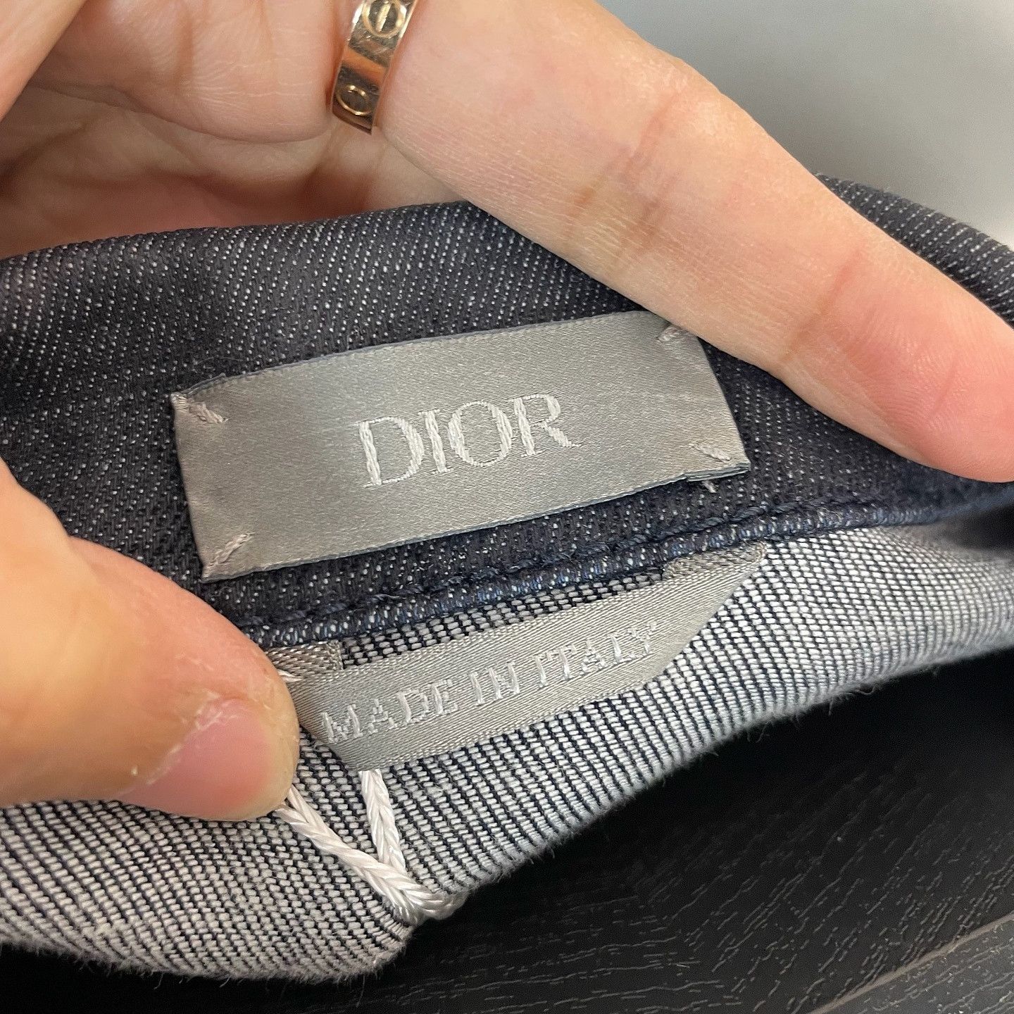 Dior Dior Denim Shirt Jacket Size 50 Size US M / EU 48-50 / 2 - 3 Thumbnail
