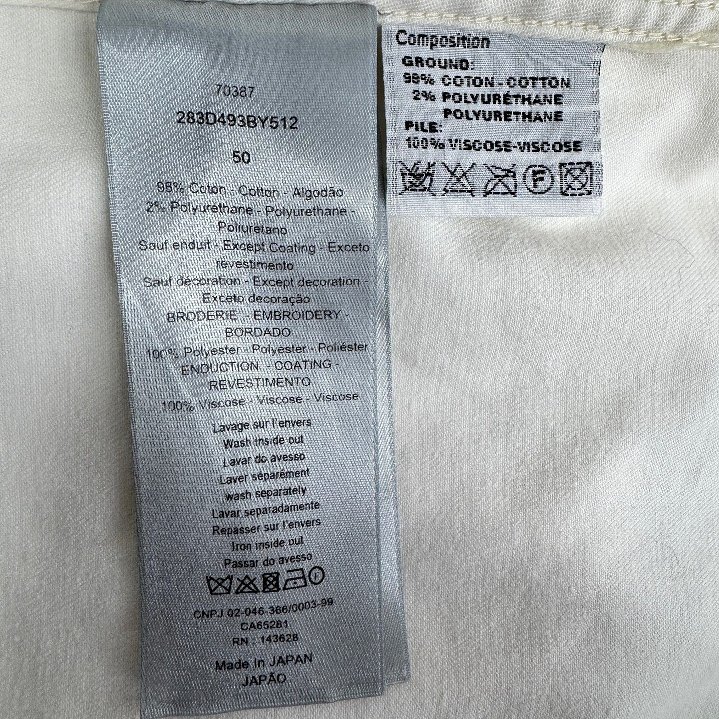 Dior Dior Logo Embroidered Shirt Size M Size US M / EU 48-50 / 2 - 4 Thumbnail