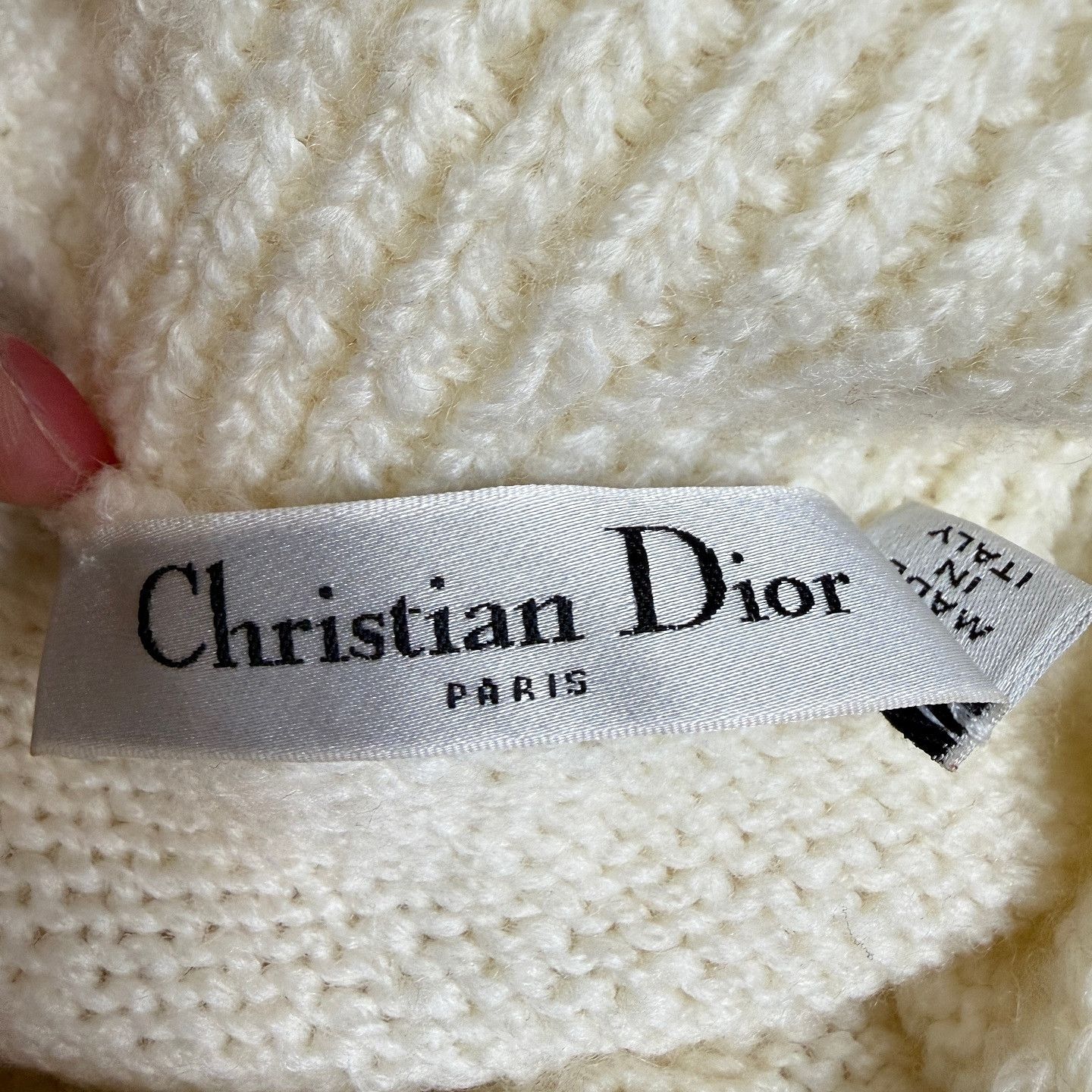 Dior Dior Logo Stripe Sleeveless Sweater Size 44 Size L / US 10 / IT 46 - 3 Thumbnail