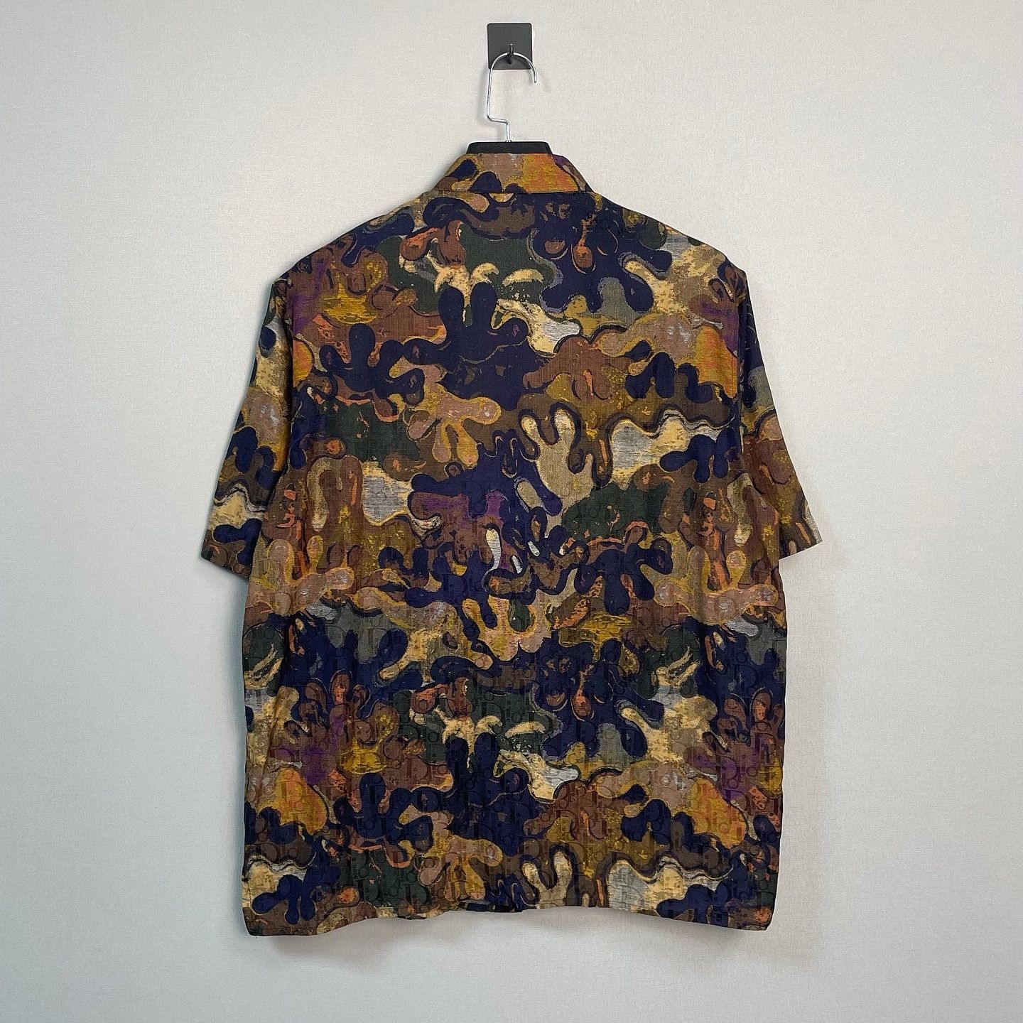 Dior Dior Printed Silk Blend Shirt Size L Size US L / EU 52-54 / 3 - 2 Thumbnail