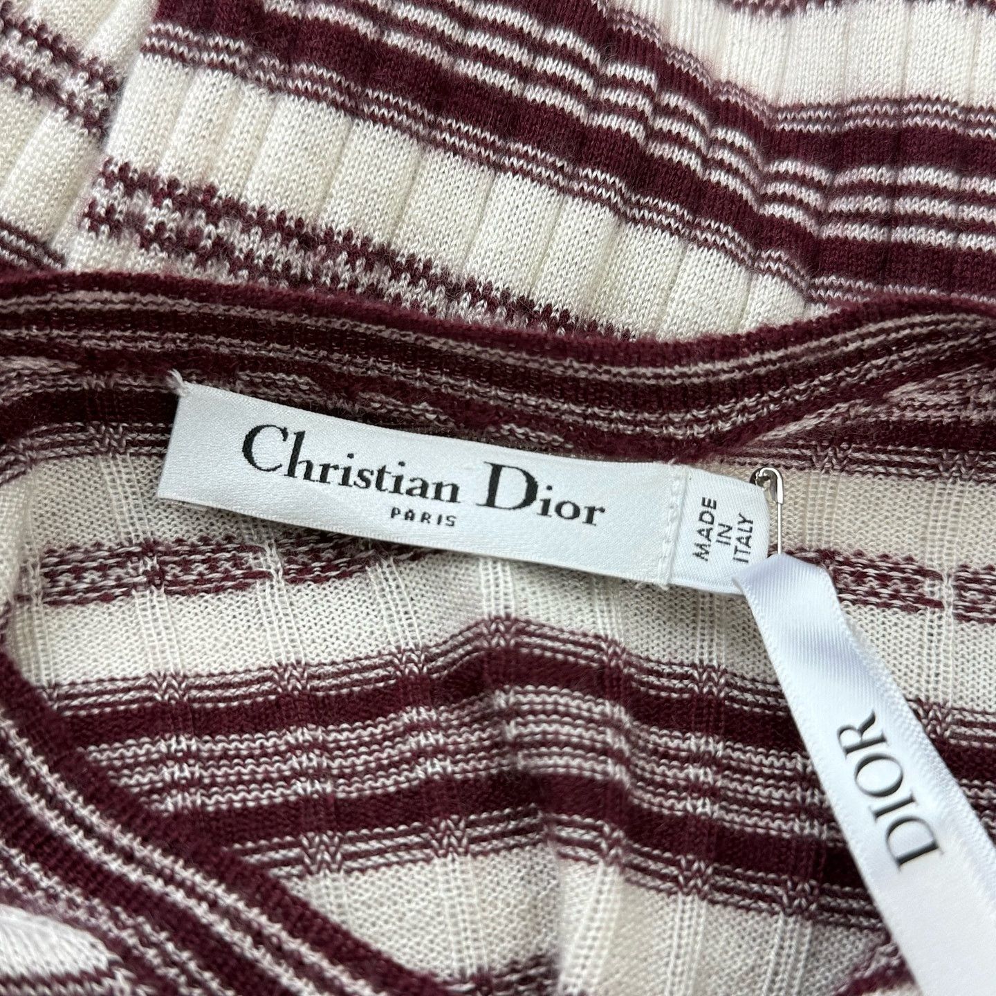 Dior Dior Bee Striped Sweater Size 34 Size XS / US 0-2 / IT 36-38 - 3 Thumbnail