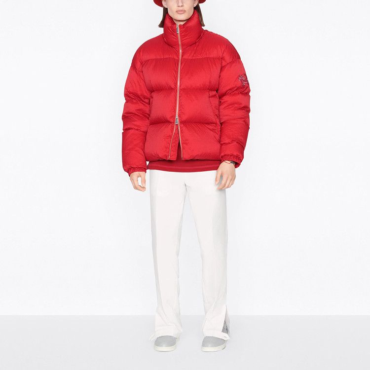 Dior Dior x Kenny Scharf Tiger Patch Down Jacket Size L Size US L / EU 52-54 / 3 - 6 Thumbnail