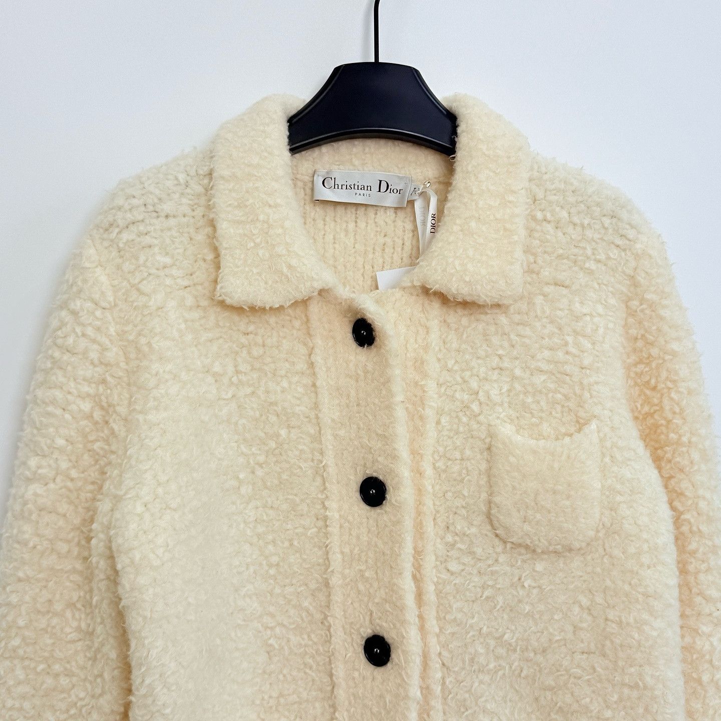 Dior Dior Logo Hem Knit Jacket Size M Size M / US 6-8 / IT 42-44 - 6 Thumbnail