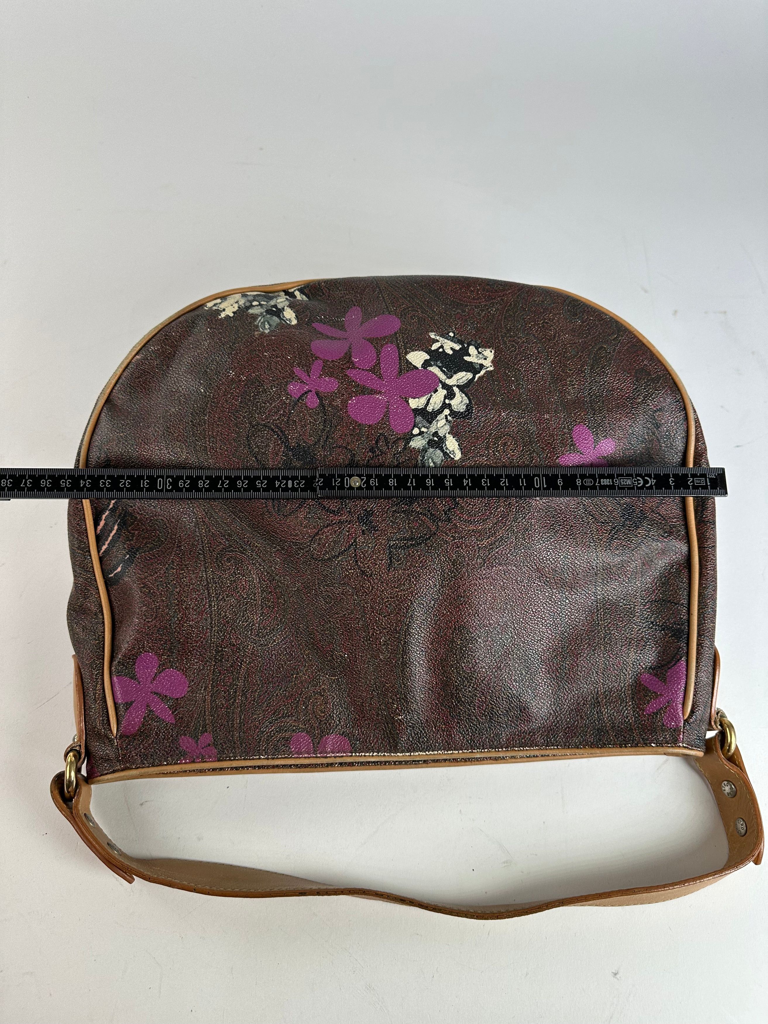 Other Vintage Etro Canvas Hobo Bag Brown Size ONE SIZE - 14 Thumbnail