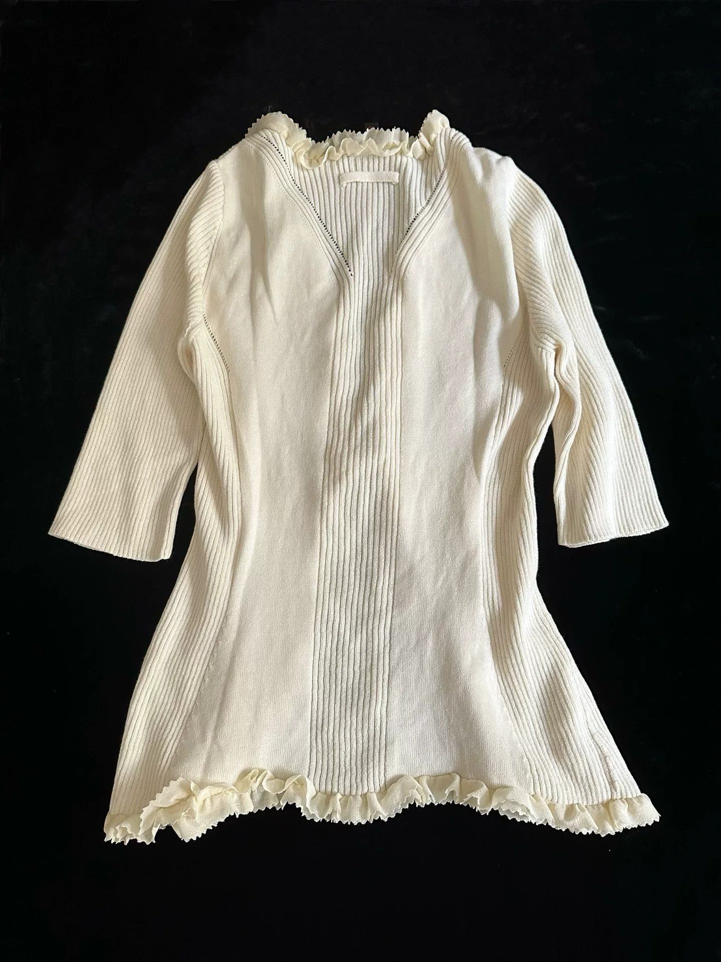 Jean Paul Gaultier Jean Paul Gaultier Vintage Lace Knit Cardigan Size S / US 4 / IT 40 - 3 Thumbnail