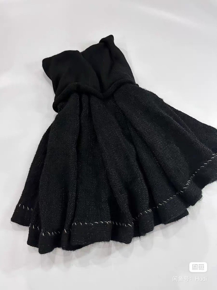 Yohji Yamamoto Yohji Yamamoto Y's 2003 Runway Knit Skirt Size 34" / US 12 / IT 48 - 8 Thumbnail