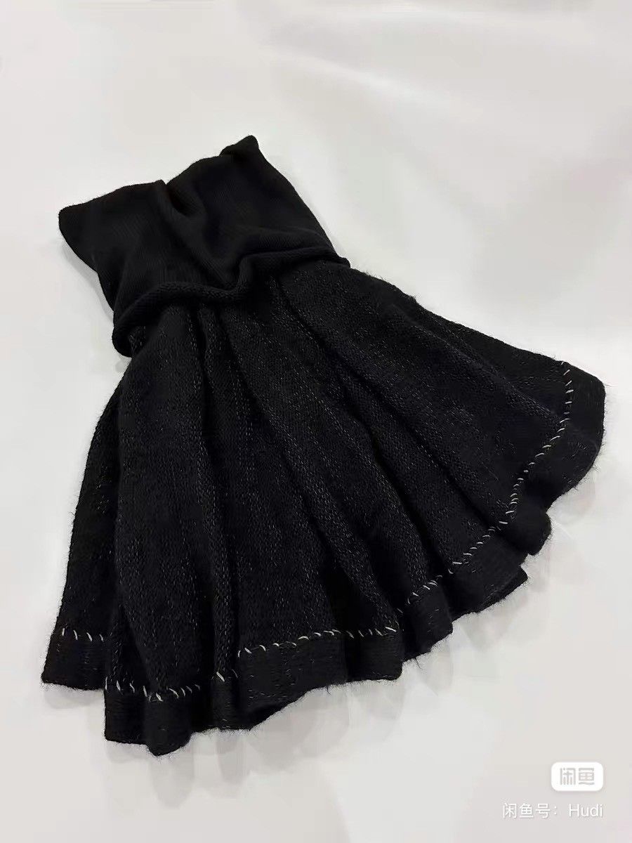 Yohji Yamamoto Yohji Yamamoto Y's 2003 Runway Knit Skirt Size 34" / US 12 / IT 48 - 3 Thumbnail