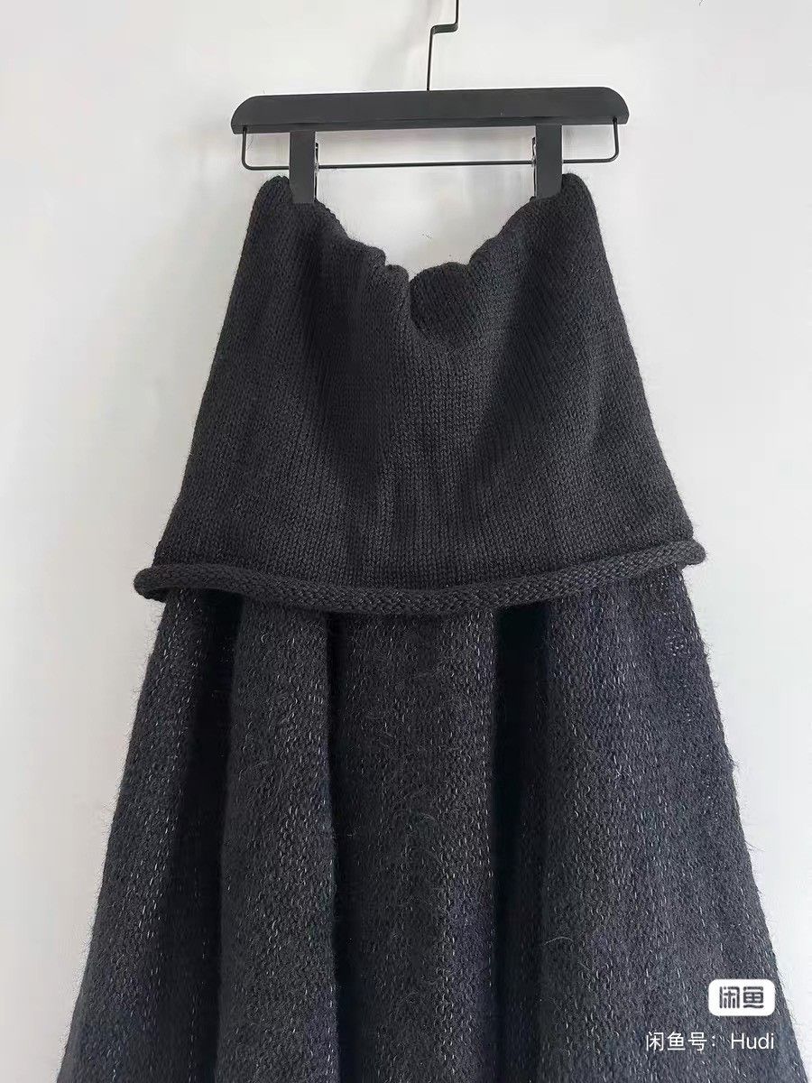 Yohji Yamamoto Yohji Yamamoto Y's 2003 Runway Knit Skirt Size 34" / US 12 / IT 48 - 5 Thumbnail