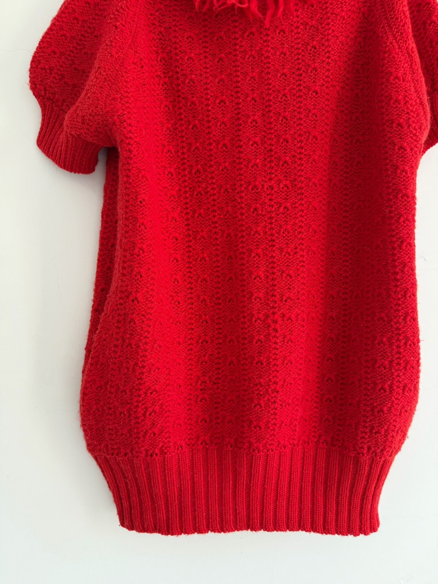 Yohji Yamamoto Yohji Yamamoto Y's 2003 Fringed Collar Pullover Size L / US 10 / IT 46 - 7 Thumbnail