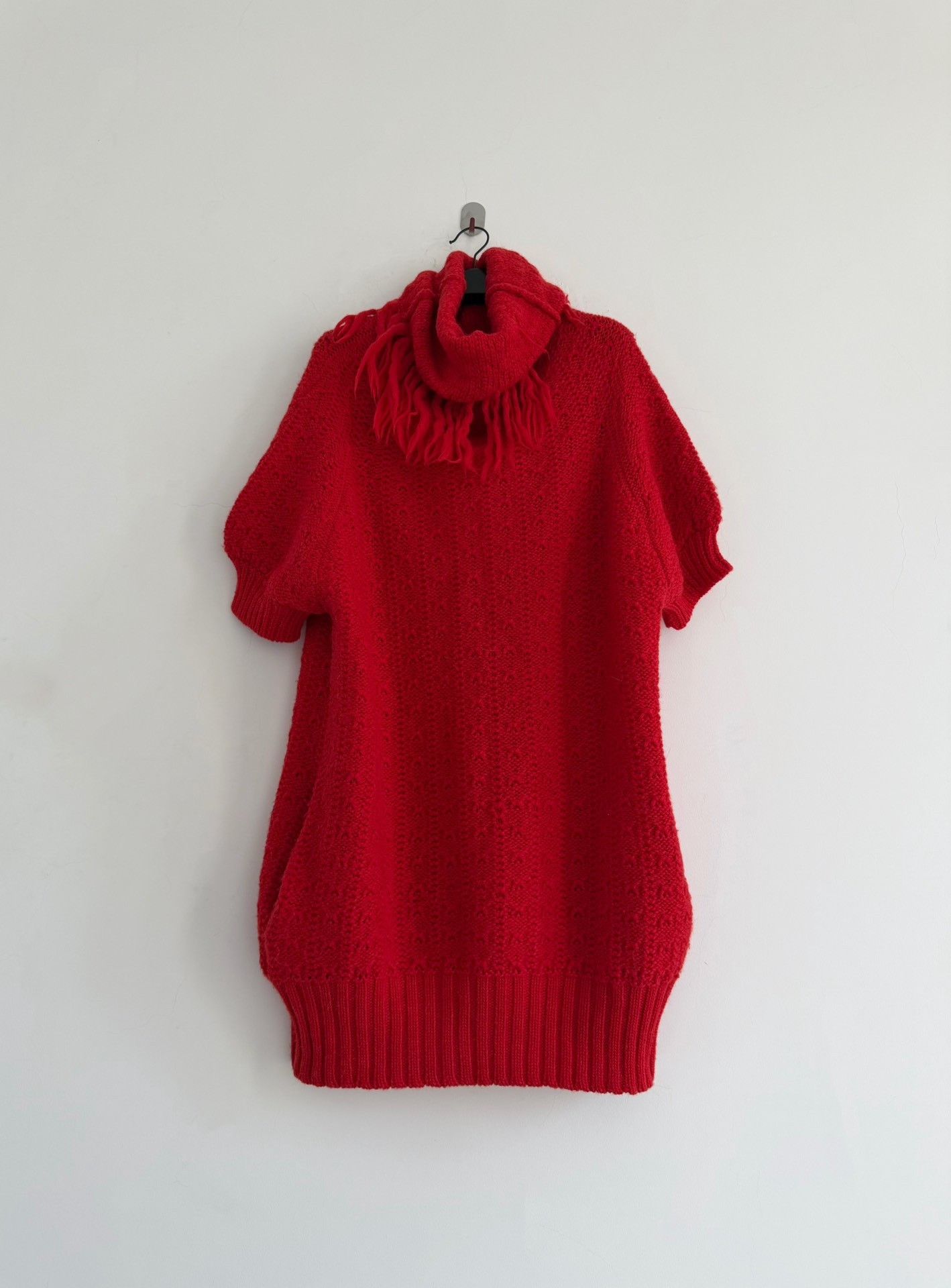 Yohji Yamamoto Yohji Yamamoto Y's 2003 Fringed Collar Pullover Size L / US 10 / IT 46 - 6 Thumbnail