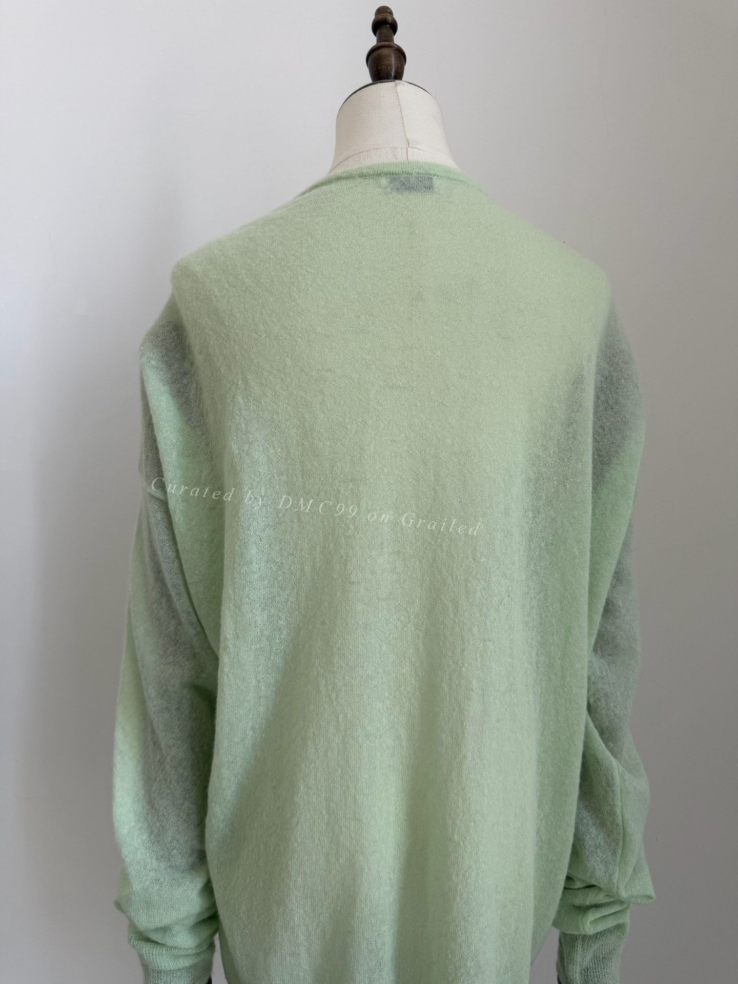 Dries Van Noten Dries Van Noten Mint Green Knot Pullover Size S / US 4 / IT 40 - 5 Thumbnail