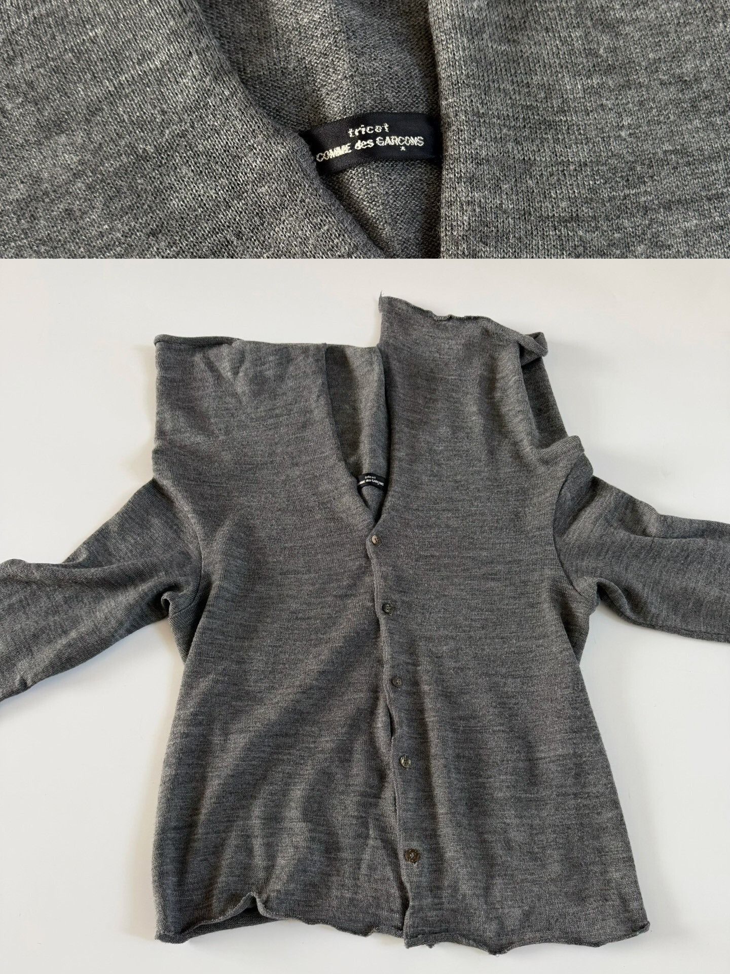 Rei Kawakubo Comme des Garçons Twisted Knot Knit Top Size US M / EU 48-50 / 2 - 9 Thumbnail