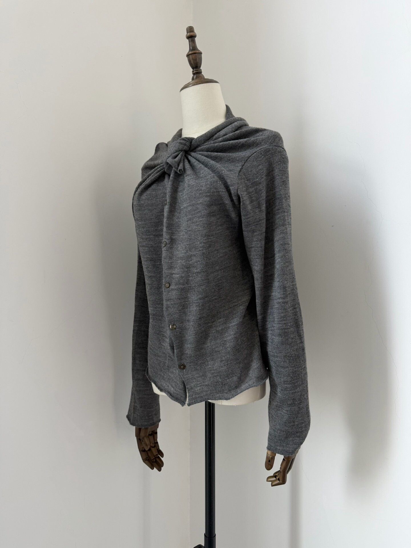 Rei Kawakubo Comme des Garçons Twisted Knot Knit Top Size US M / EU 48-50 / 2 - 6 Thumbnail