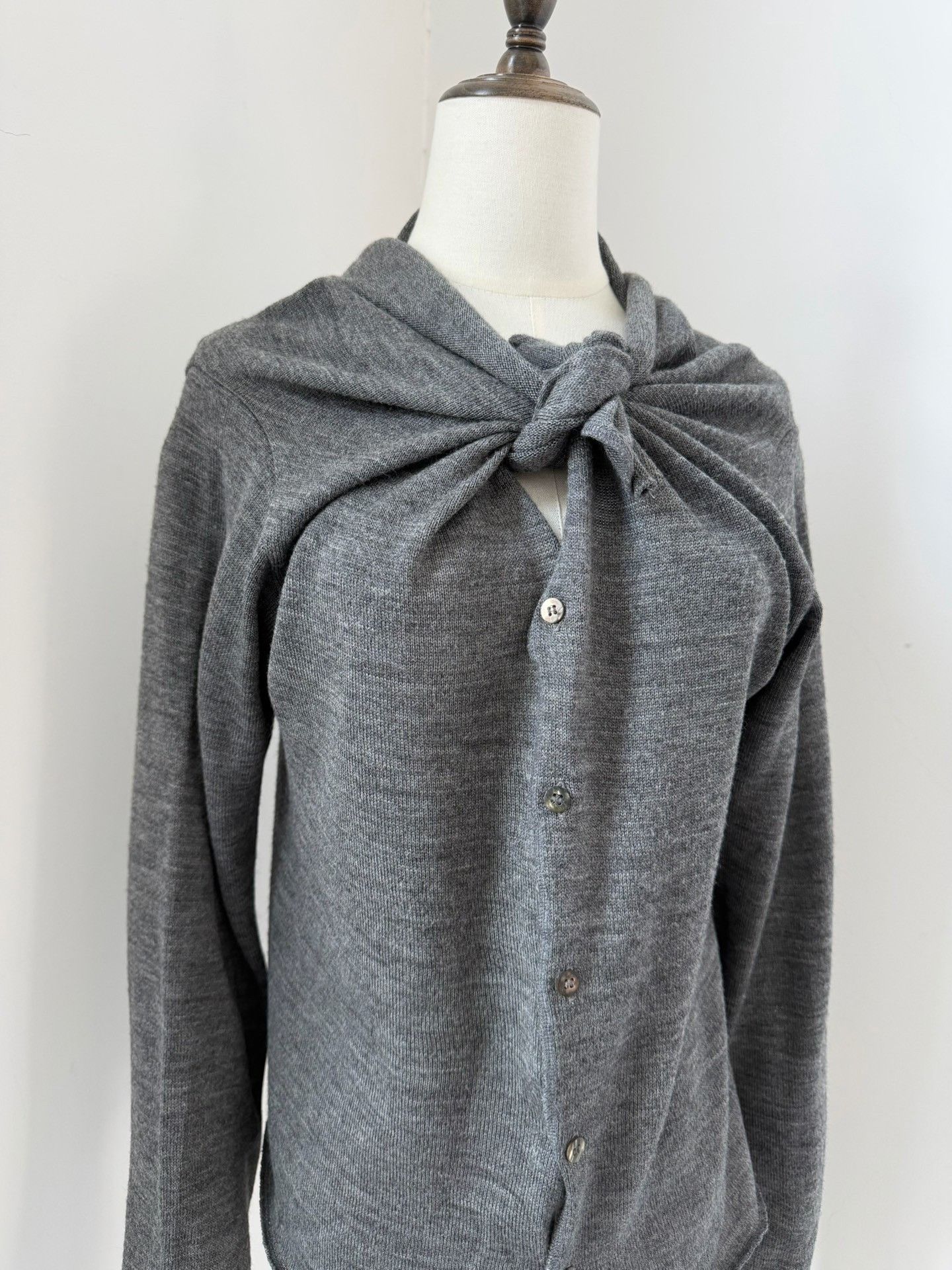 Rei Kawakubo Comme des Garçons Twisted Knot Knit Top Size US M / EU 48-50 / 2 - 8 Thumbnail