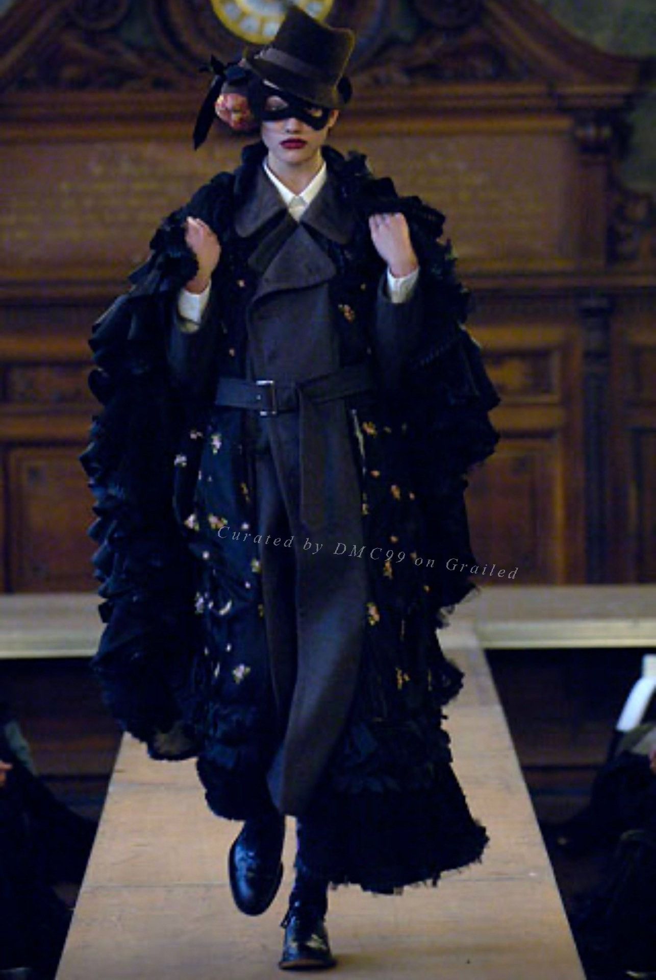 Rei Kawakubo Comme des Garçons 2006 Asymmetric Skirt Size 35" - 9 Thumbnail