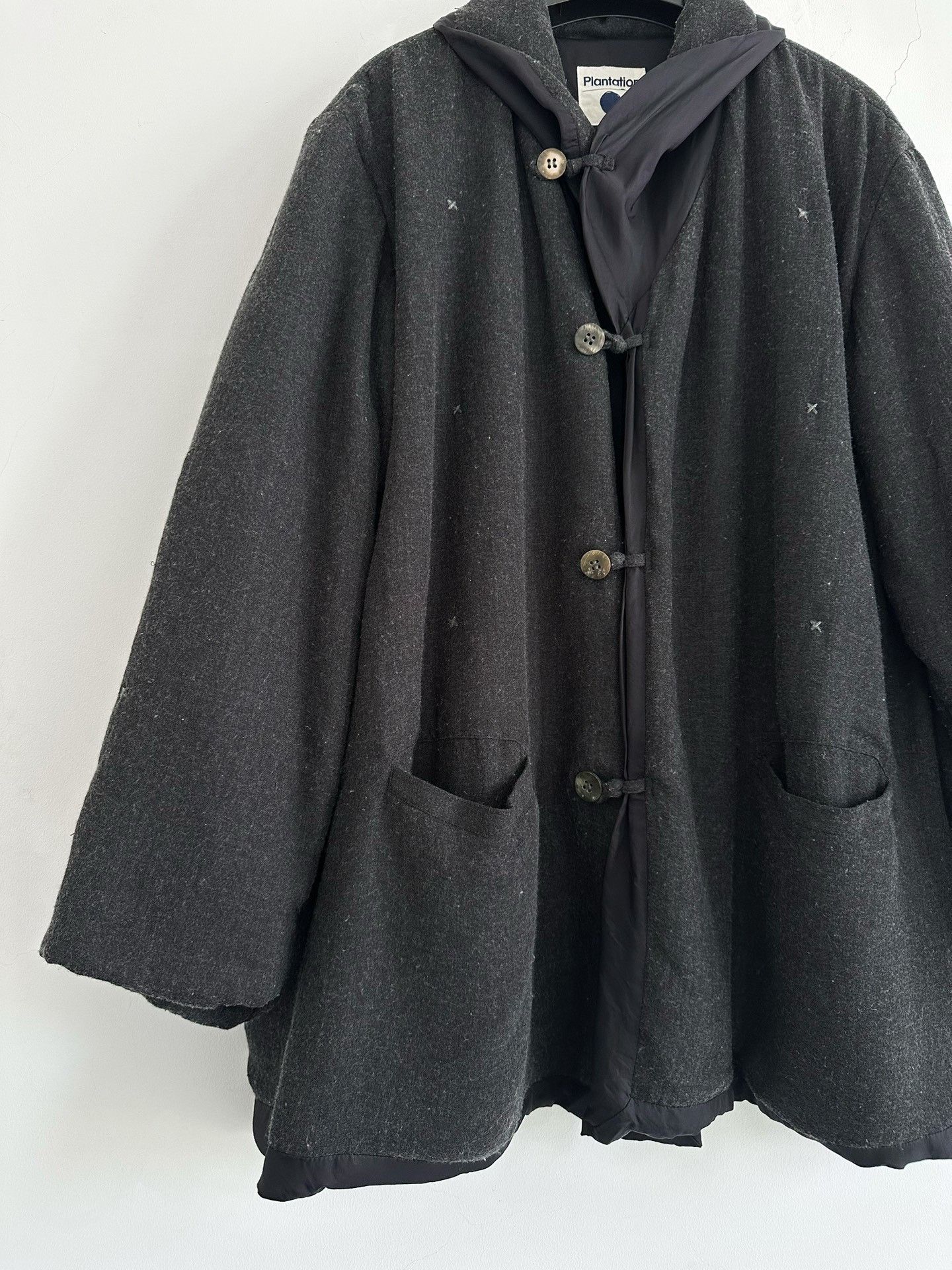 Issey Miyake Issey Miyake 1995 Plantation Wool Coat Size US M / EU 48-50 / 2 - 7 Thumbnail