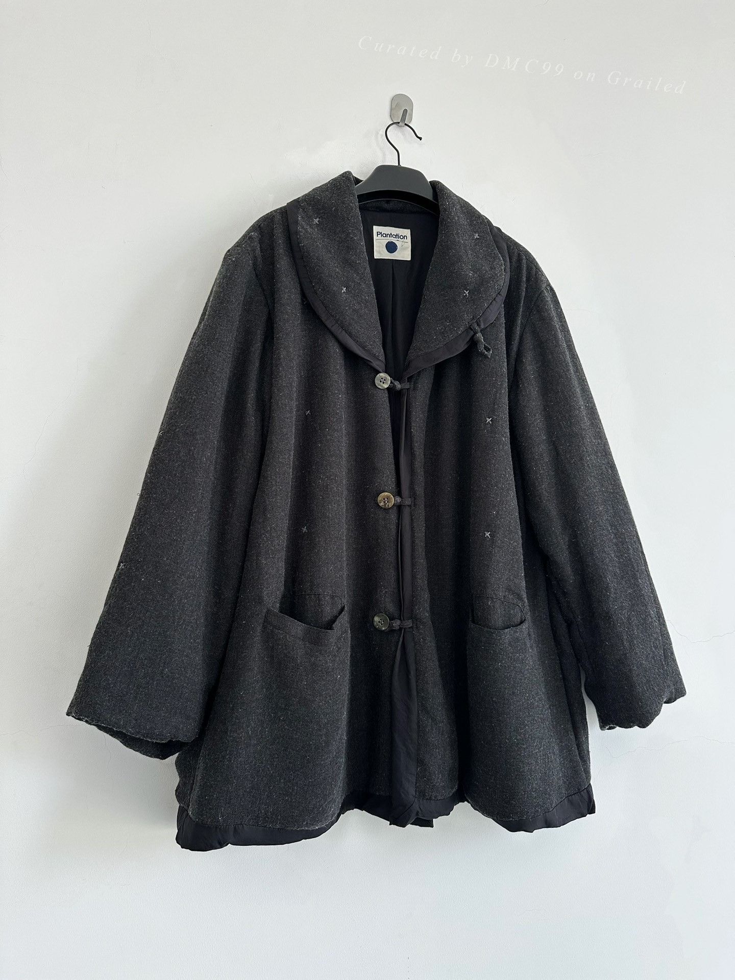 Issey Miyake Issey Miyake 1995 Plantation Wool Coat Size US M / EU 48-50 / 2 - 9 Thumbnail