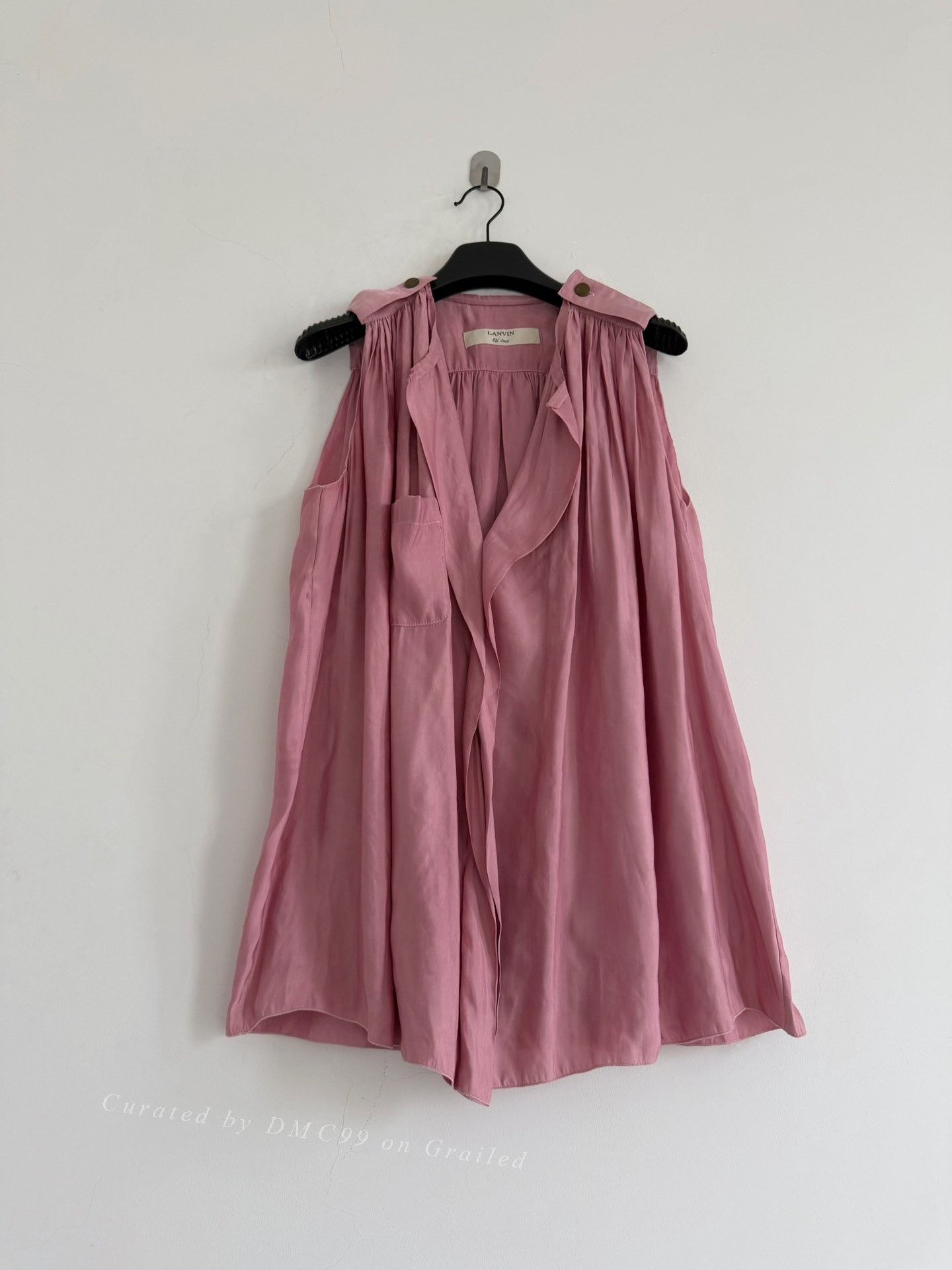Lanvin Lanvin 2009 Alber Elbaz Sleeveless Top Size XS / US 0-2 / IT 36-38 - 8 Thumbnail