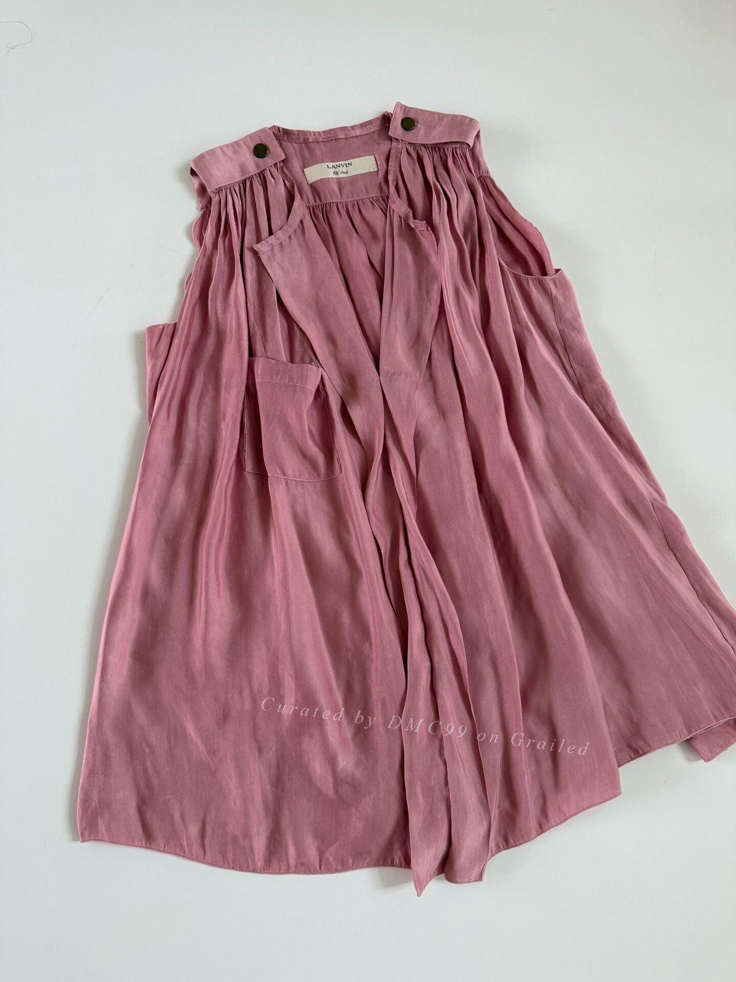 Lanvin Lanvin 2009 Alber Elbaz Sleeveless Top Size XS / US 0-2 / IT 36-38 - 4 Thumbnail