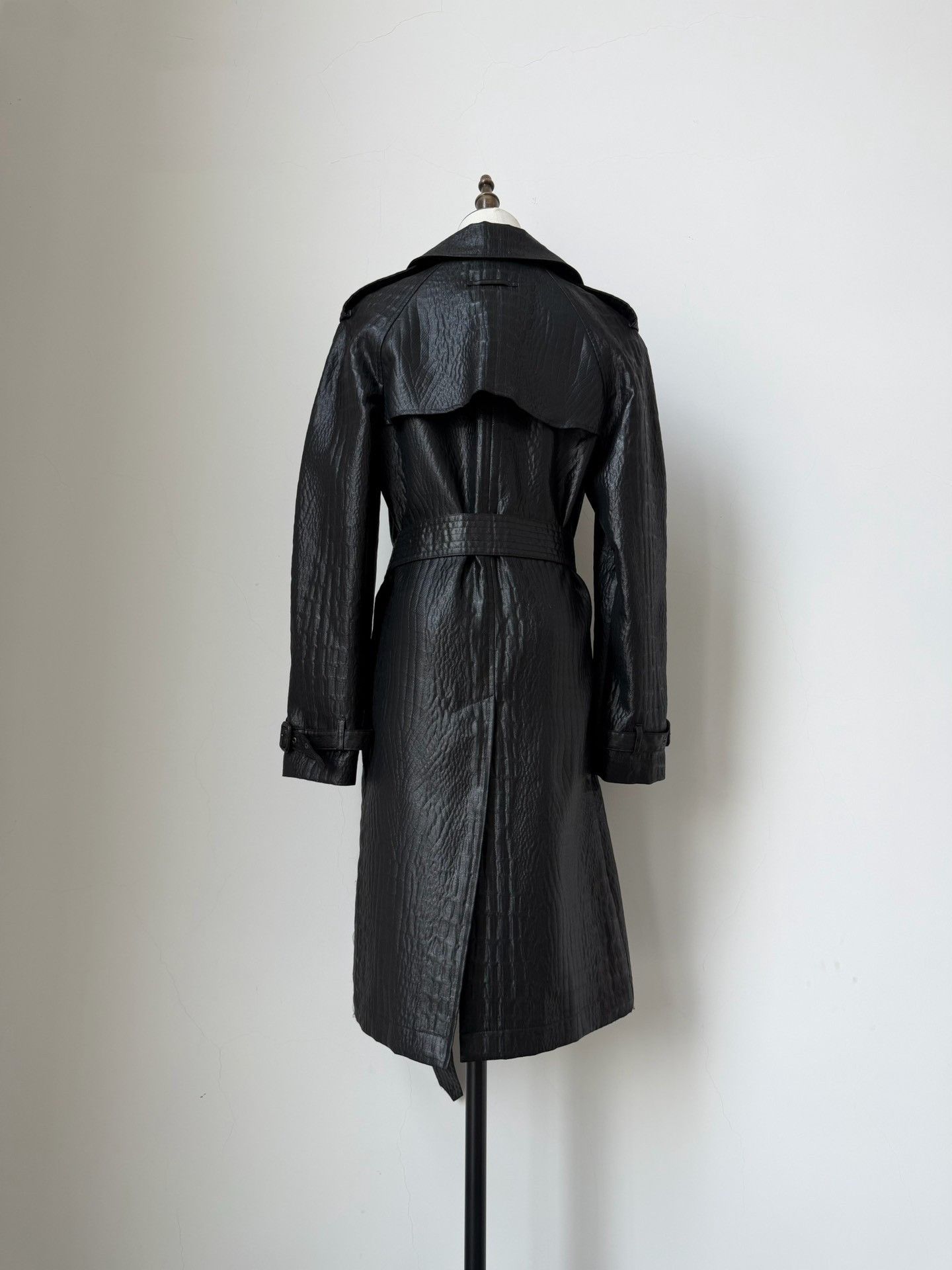 Jean Paul Gaultier Jean Paul Gaultier Vintage Faux Leather Trench Size S / US 4 / IT 40 - 6 Thumbnail