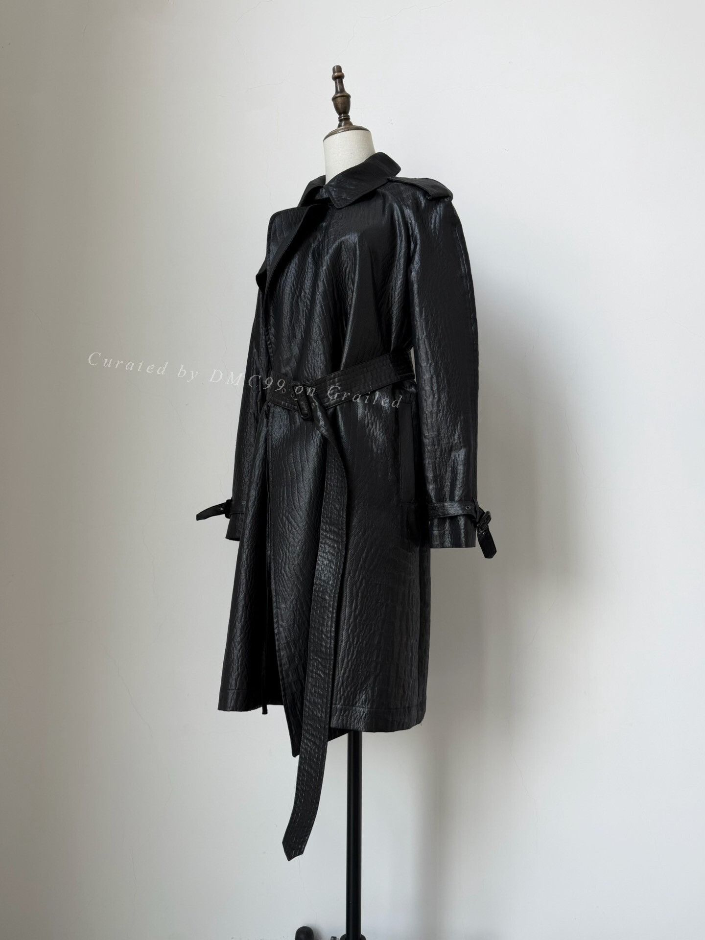 Jean Paul Gaultier Jean Paul Gaultier Vintage Faux Leather Trench Size S / US 4 / IT 40 - 5 Thumbnail