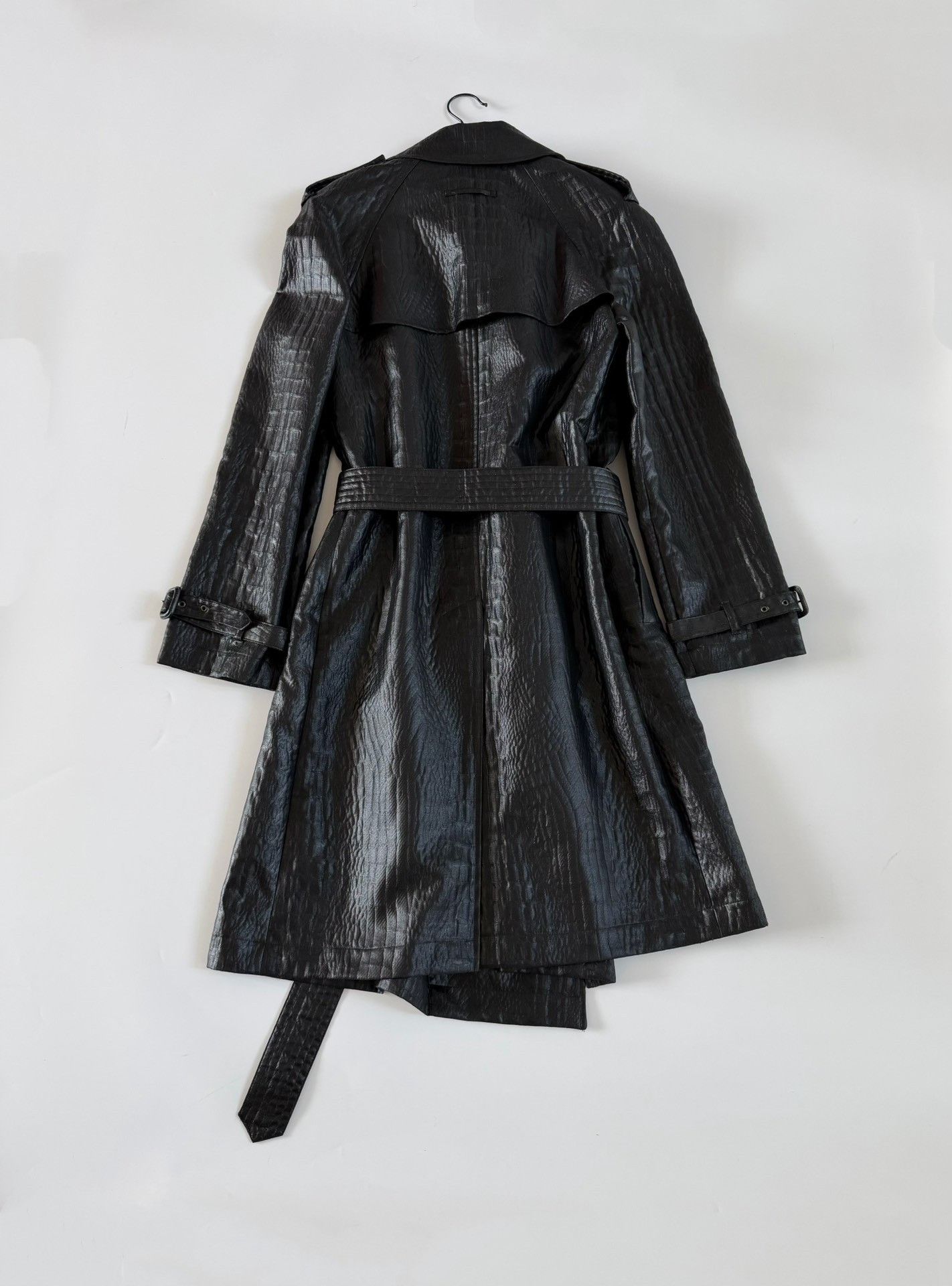 Jean Paul Gaultier Jean Paul Gaultier Vintage Faux Leather Trench Size S / US 4 / IT 40 - 3 Thumbnail
