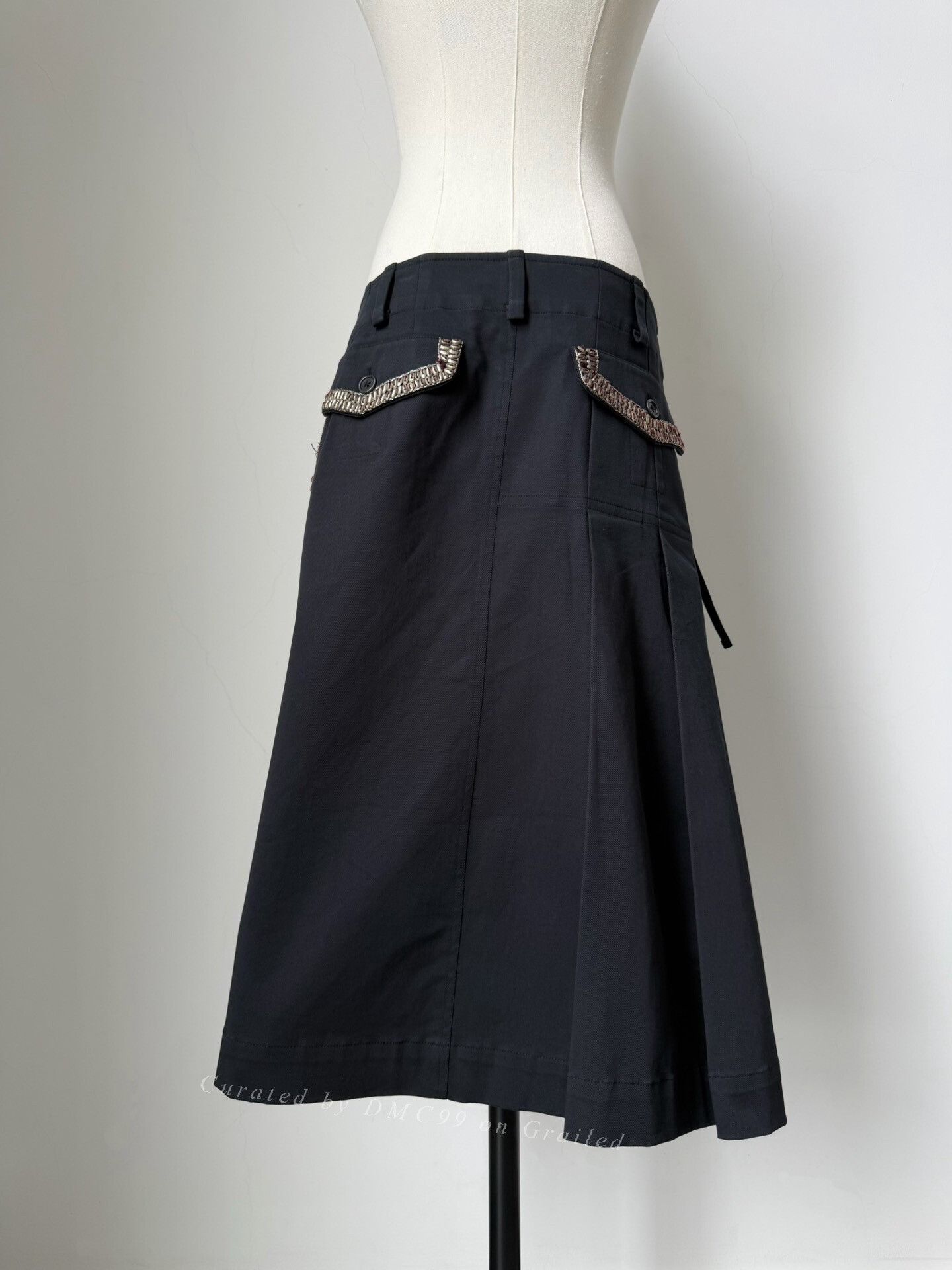 Dries Van Noten Dries Van Noten 2015 FW Apron Skirt Size 42" / US 20 - 7 Thumbnail