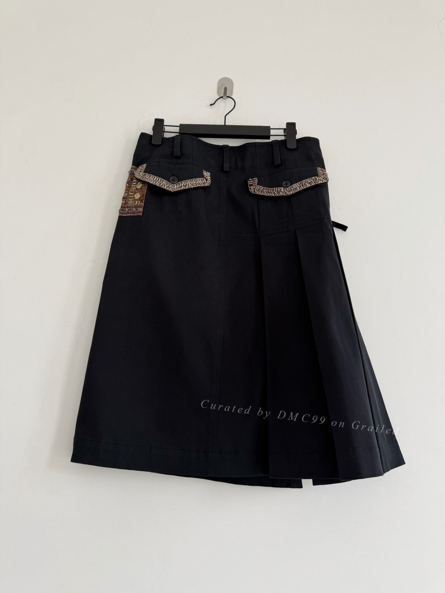 Dries Van Noten Dries Van Noten 2015 FW Apron Skirt Size 42" / US 20 - 4 Thumbnail