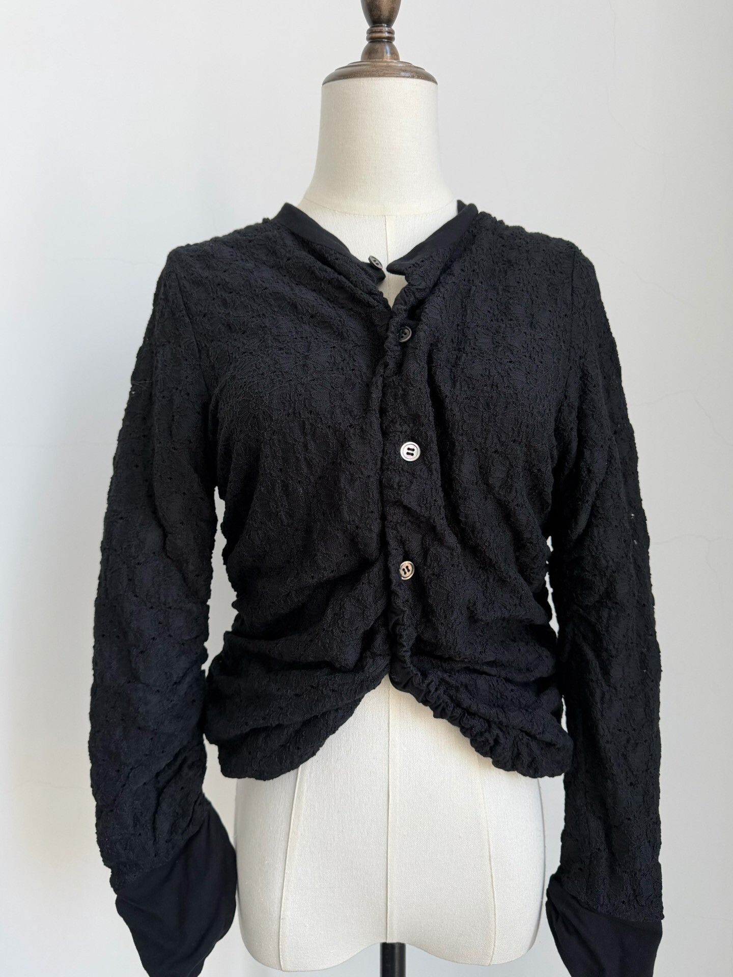 Comme des Garcons Comme des Garçons 2013 Tricot Double Lace Top Size M / US 6-8 / IT 42-44 - 8 Thumbnail
