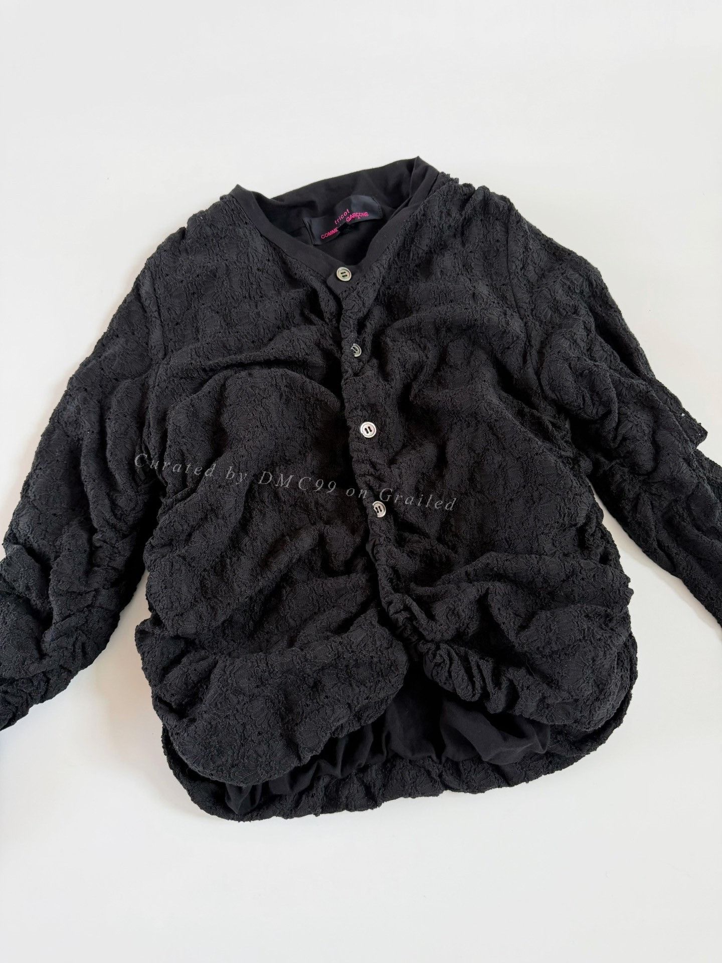 Comme des Garcons Comme des Garçons 2013 Tricot Double Lace Top Size M / US 6-8 / IT 42-44 - 2 Thumbnail