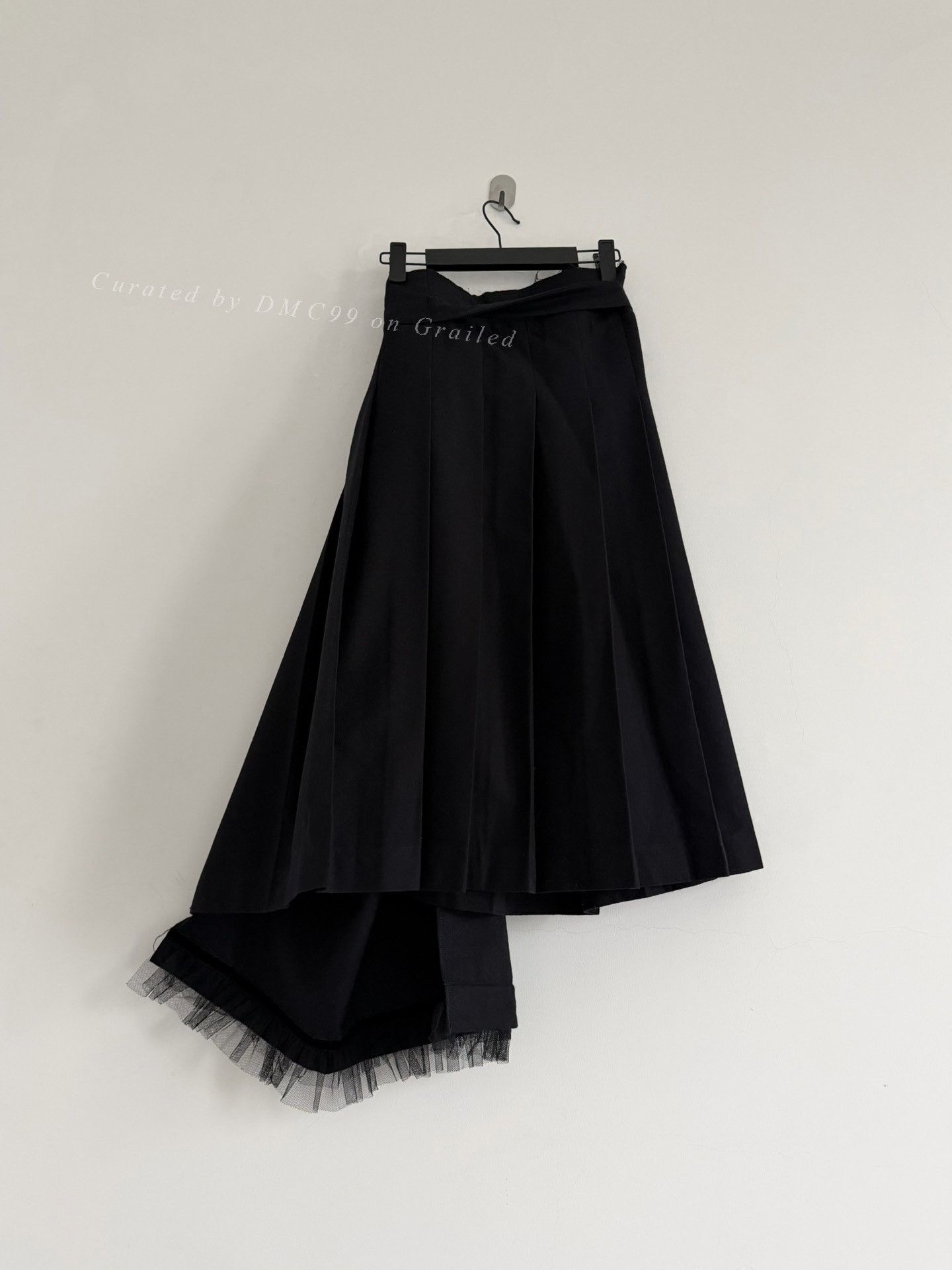 Comme des Garcons Comme des Garçons 2005 Asymmetric Wool Skirt Size 38" / US 16 / IT 52 - 8 Thumbnail