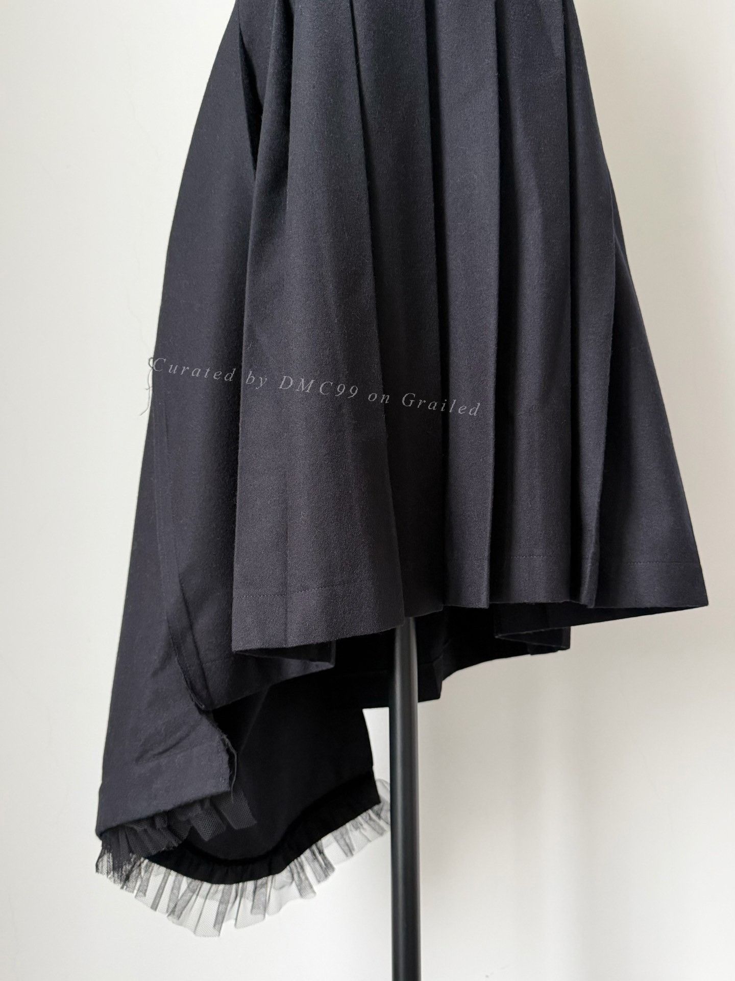 Comme des Garcons Comme des Garçons 2005 Asymmetric Wool Skirt Size 38" / US 16 / IT 52 - 6 Thumbnail