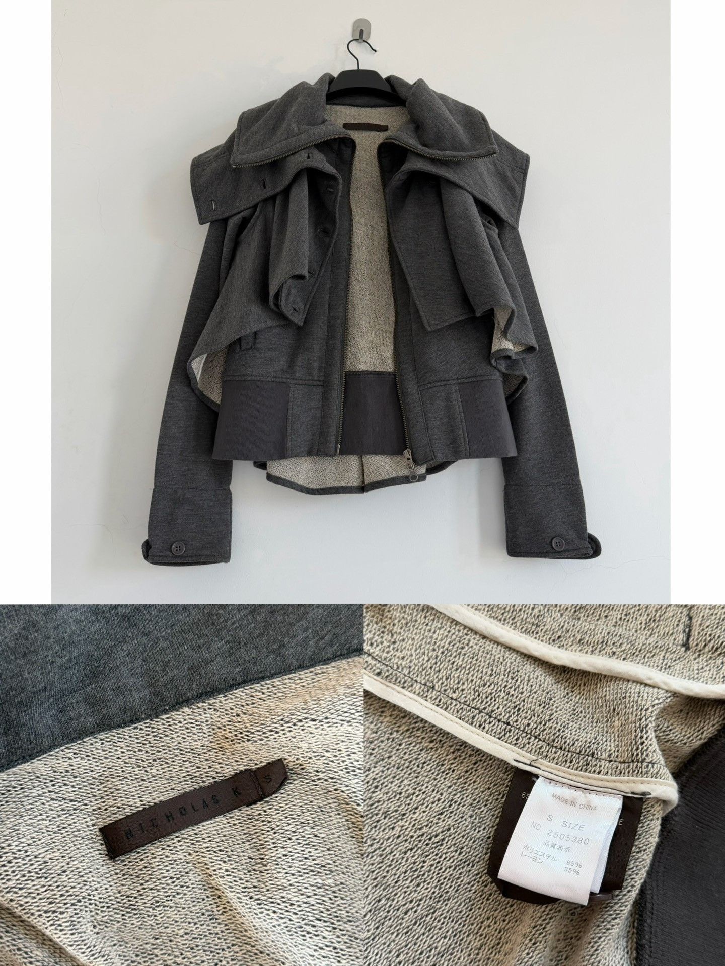 Nicholas K NICHOLAS K 2015 Double-Layer Vest Coat Size S / US 4 / IT 40 - 9 Thumbnail