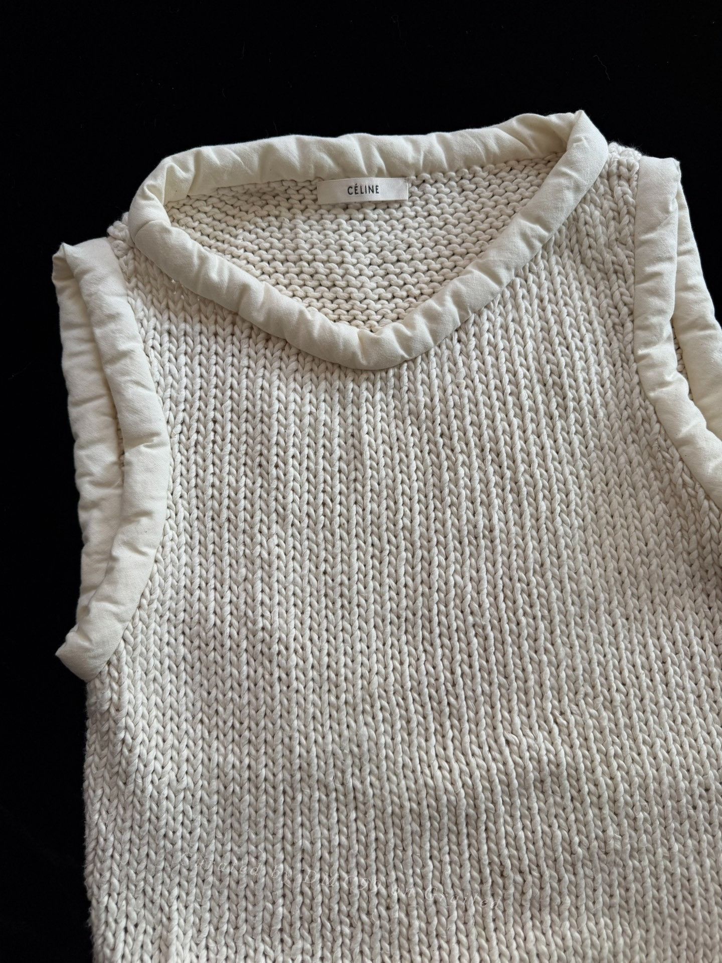 Phoebe Philo Celine Phoebe Philo Sleeveless Knit Vest Size XS / US 0-2 / IT 36-38 - 3 Thumbnail