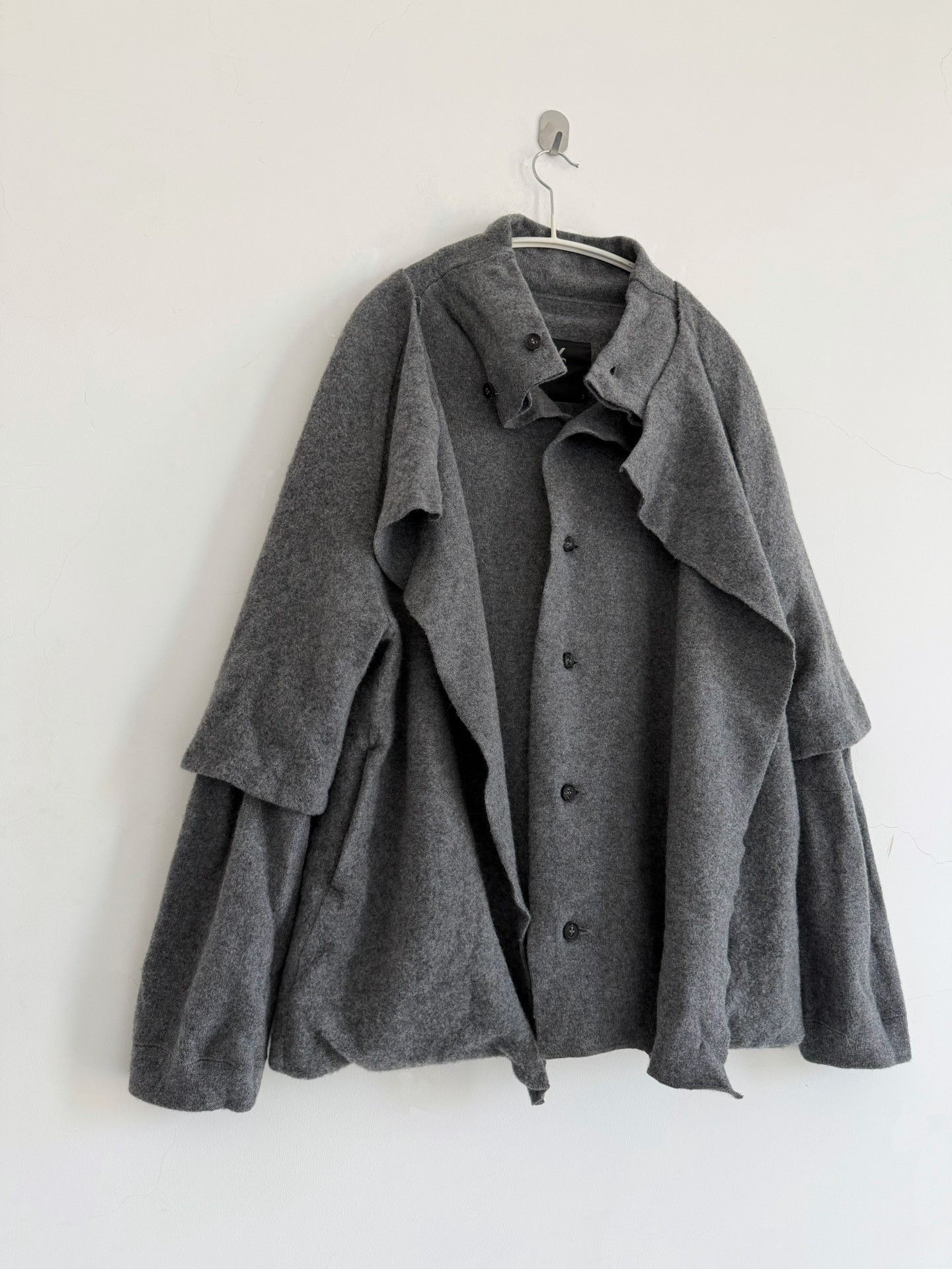 Yohji Yamamoto Yohji Yamamoto Y's Double Knit Top Size M / US 6-8 / IT 42-44 - 2 Thumbnail