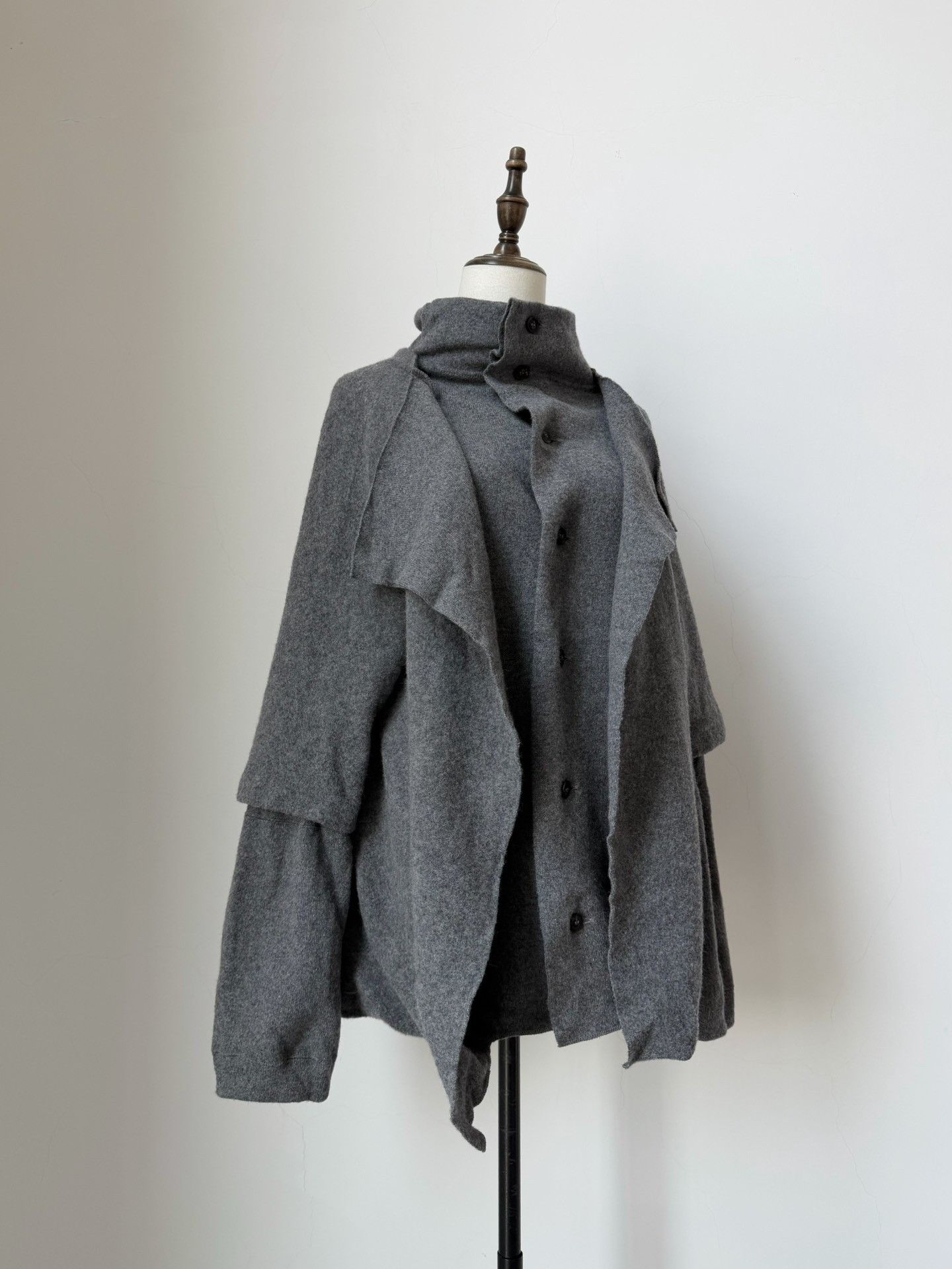 Yohji Yamamoto Yohji Yamamoto Y's Double Knit Top Size M / US 6-8 / IT 42-44 - 8 Thumbnail