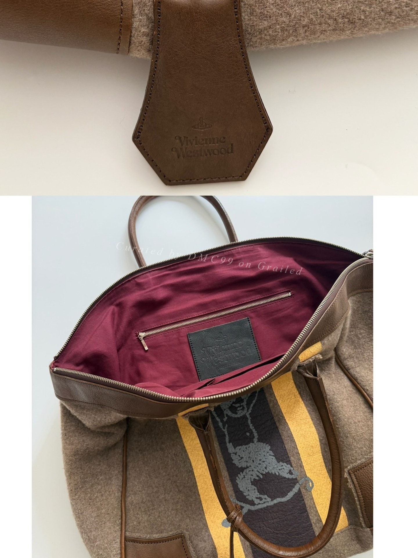 Vivienne Westwood Vivienne Westwood Vintage Felt Saturn Handbag Size ONE SIZE - 9 Thumbnail