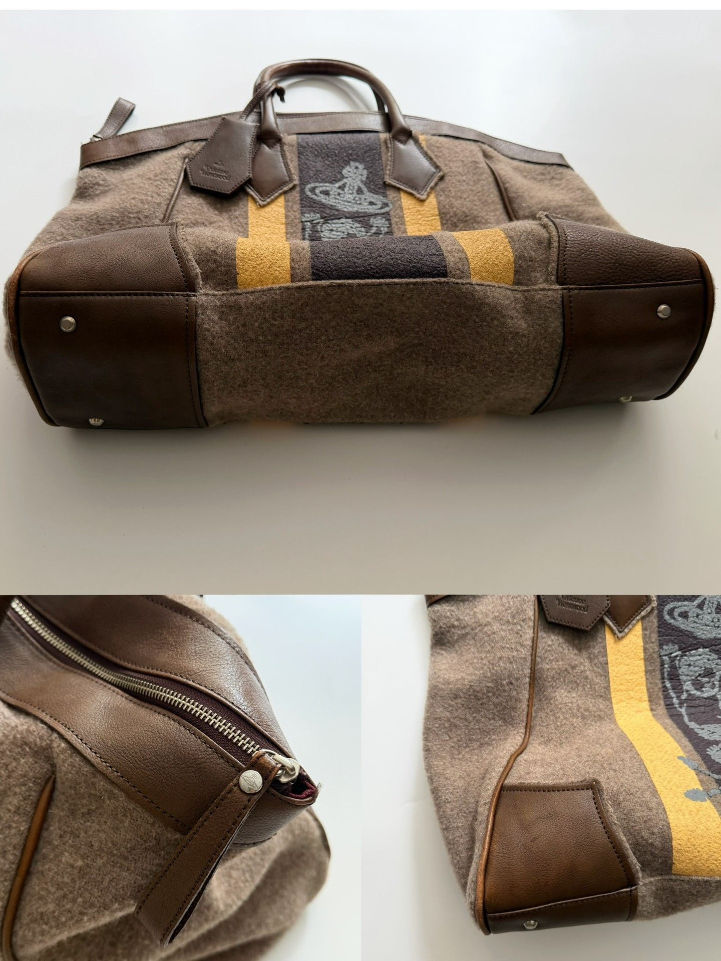 Vivienne Westwood Vivienne Westwood Vintage Felt Saturn Handbag Size ONE SIZE - 8 Thumbnail