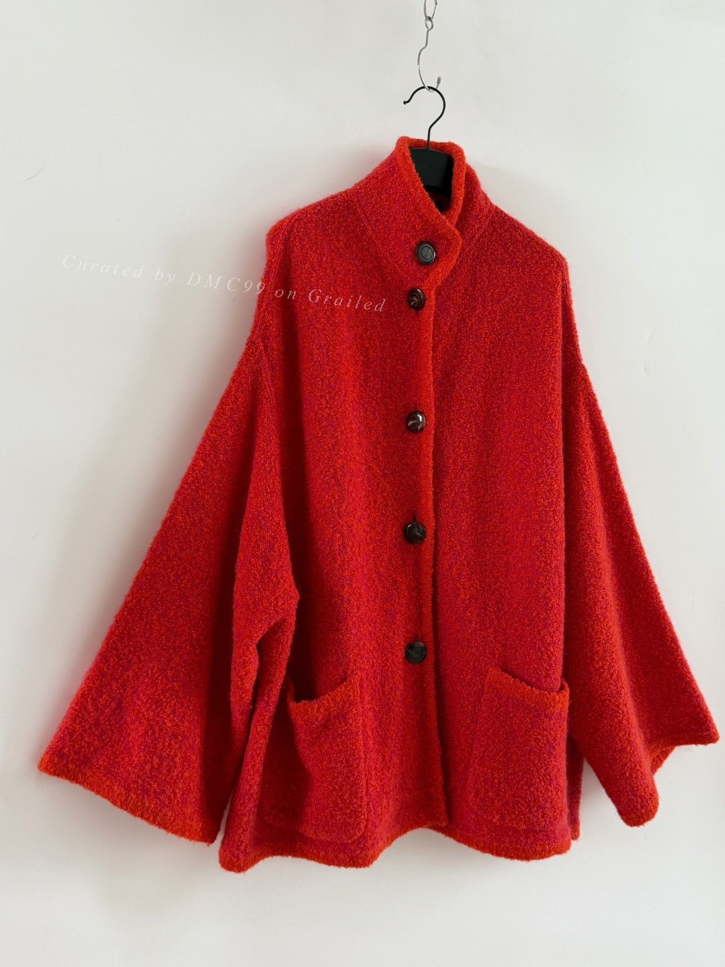 Gucci Gucci Vintage Brick Red Wide-Sleeve Sweater Size S / US 4 / IT 40 - 2 Thumbnail