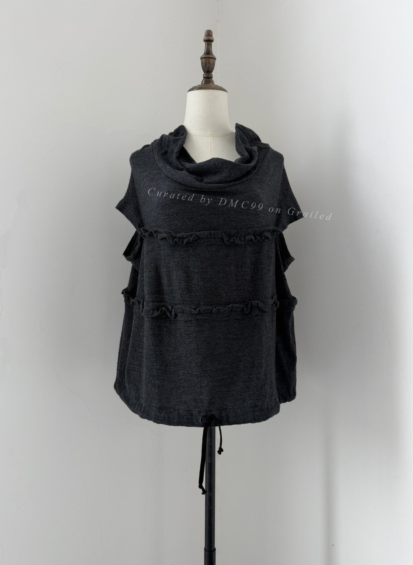 Comme des Garcons Comme des Garçons 2010 Tricot Cowl Neck Vest Size M / US 6-8 / IT 42-44 - 9 Thumbnail