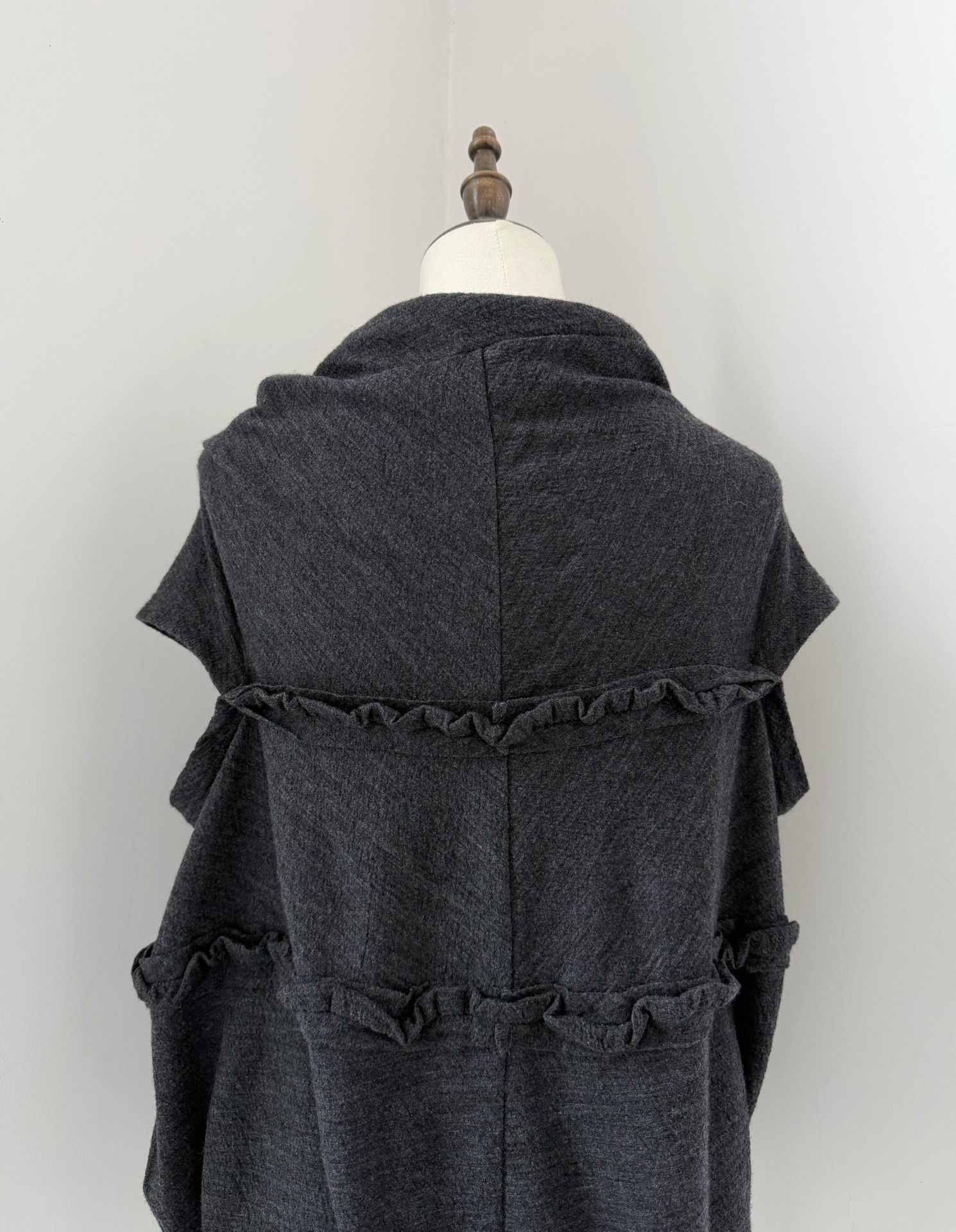 Comme des Garcons Comme des Garçons 2010 Tricot Cowl Neck Vest Size M / US 6-8 / IT 42-44 - 6 Thumbnail