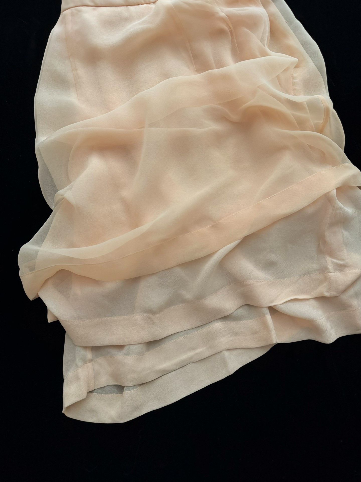 Comme des Garcons Comme des Garçons 1990 Trio Chiffon Skirt Size 30" / US 8 / IT 44 - 6 Thumbnail