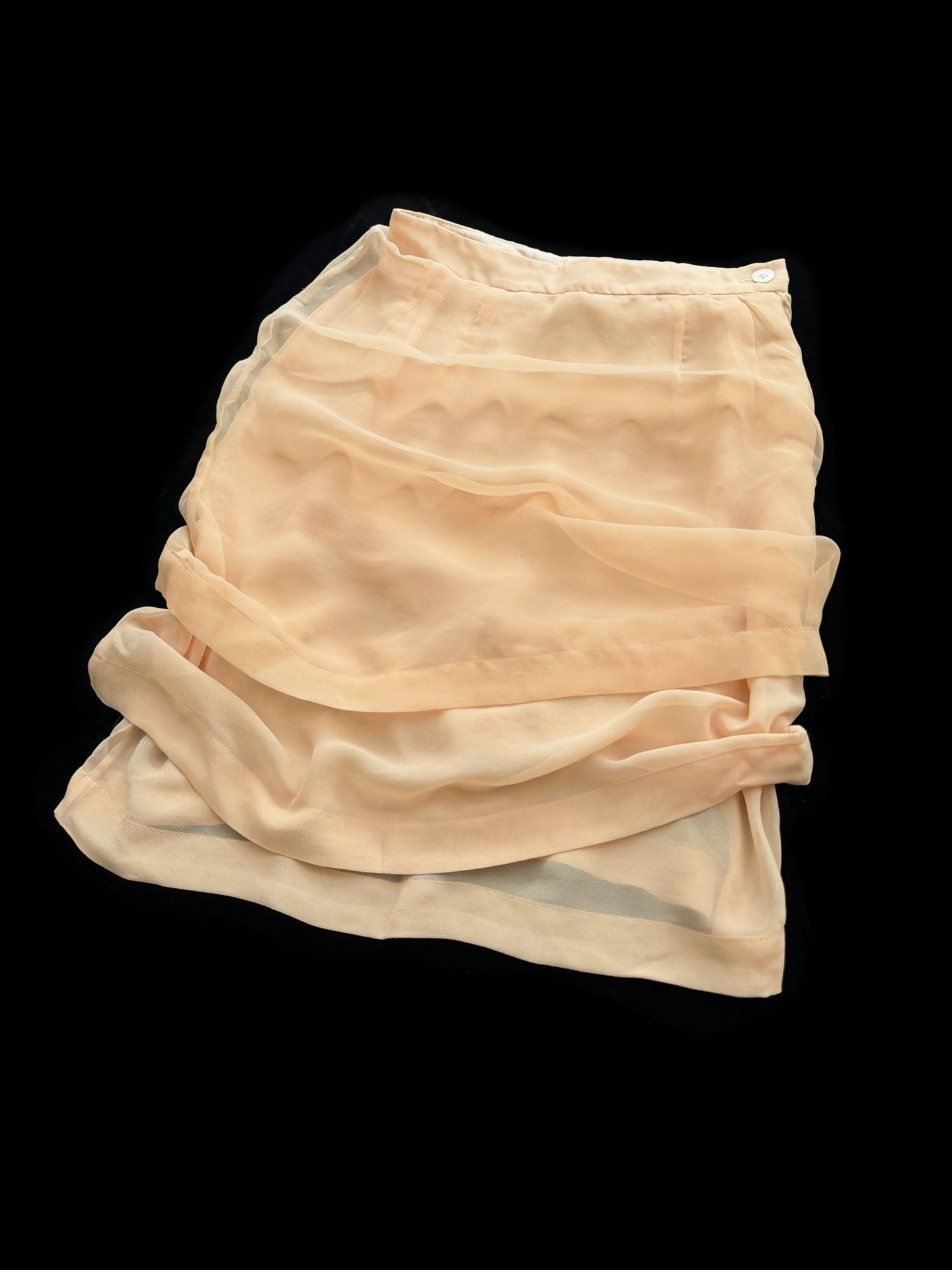 Comme des Garcons Comme des Garçons 1990 Trio Chiffon Skirt Size 30" / US 8 / IT 44 - 9 Thumbnail
