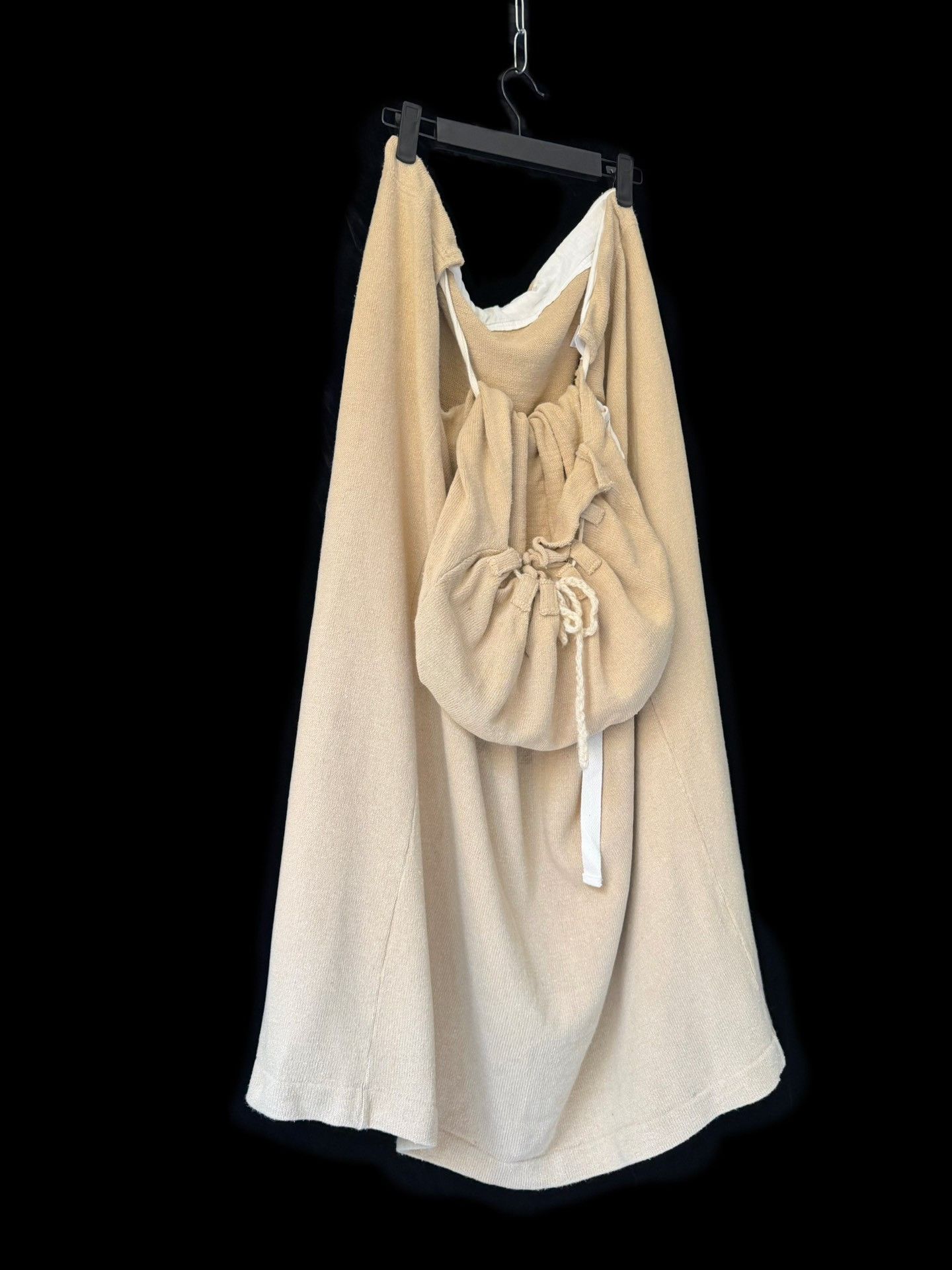 Yohji Yamamoto Yohji Yamamoto Y's Silk Skirt Size 35" - 6 Thumbnail