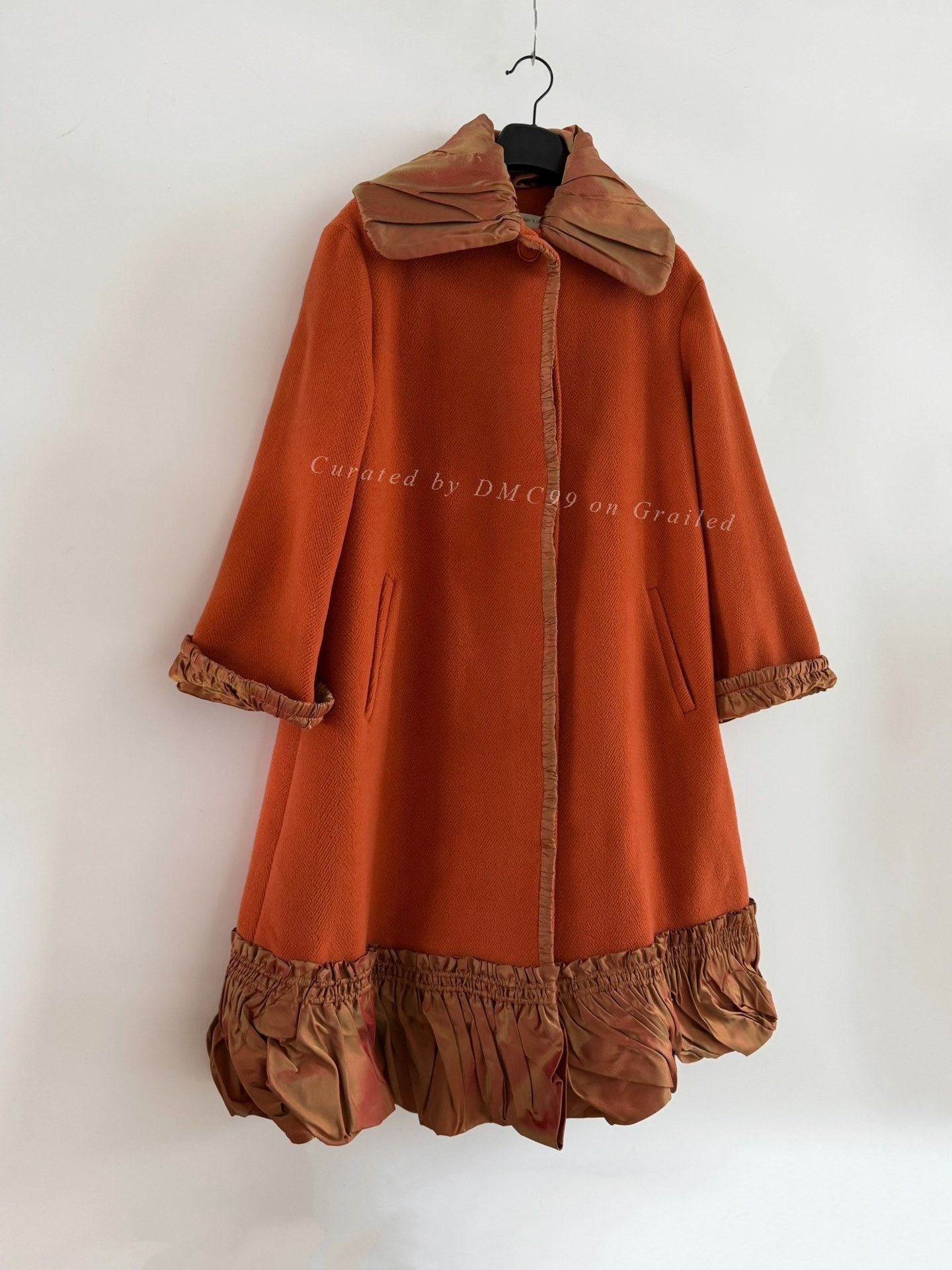 Romeo Gigli Romeo Gigli Vintage Iridescent Lapel Coat Size S / US 4 / IT 40 - 3 Thumbnail
