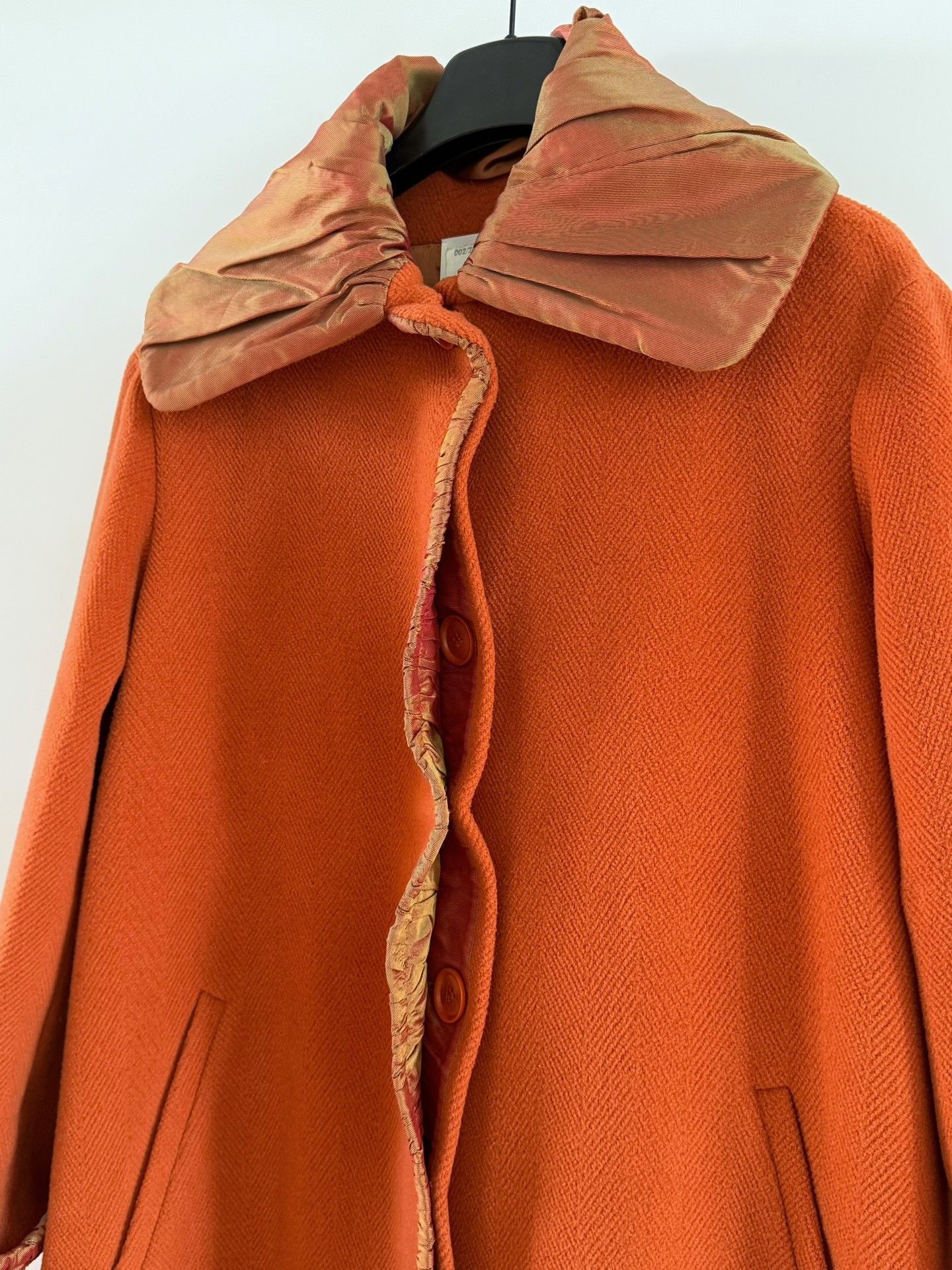 Romeo Gigli Romeo Gigli Vintage Iridescent Lapel Coat Size S / US 4 / IT 40 - 4 Thumbnail