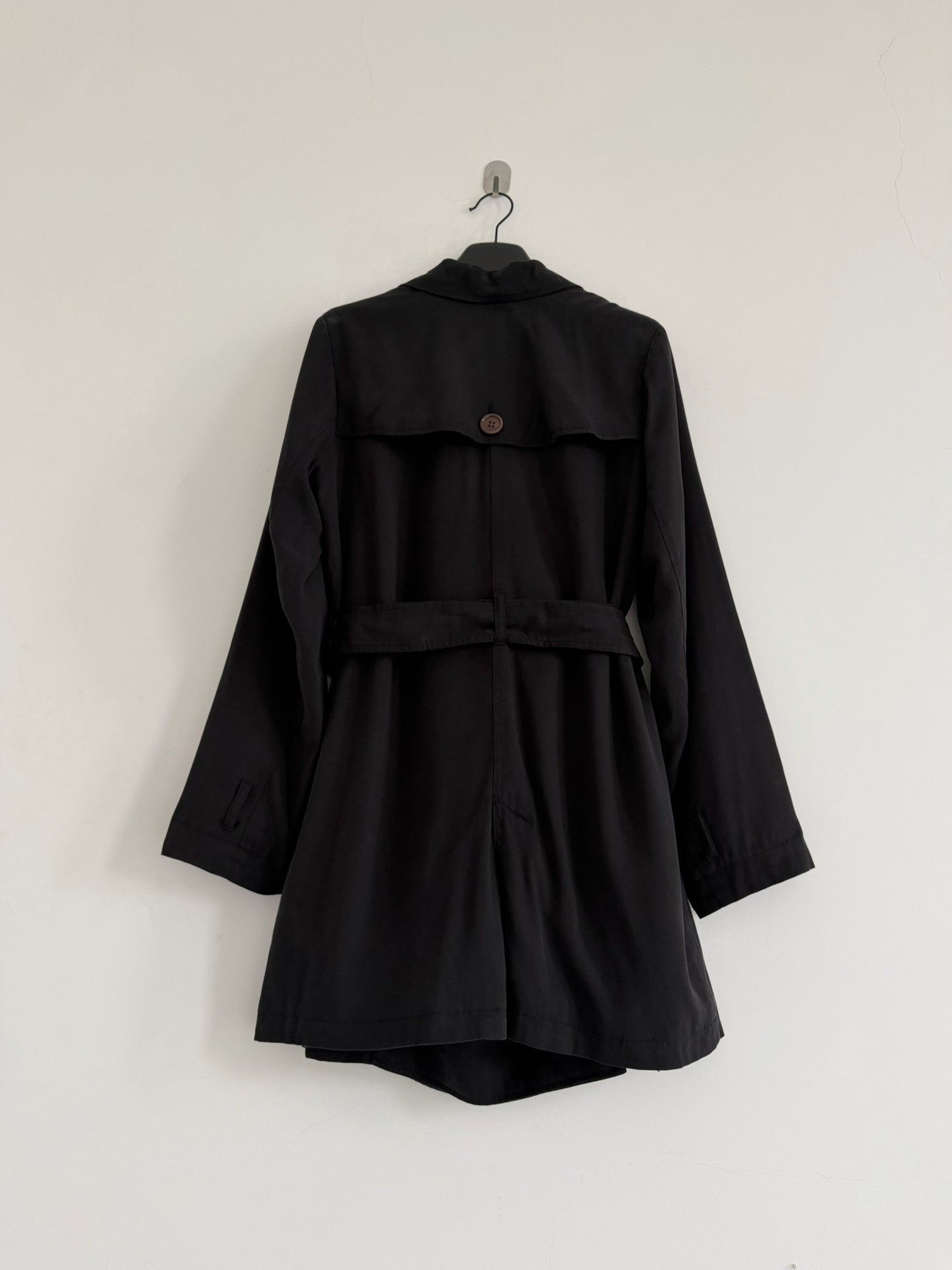 Issey Miyake Issey Miyake 2005 Mainline Draped Trench Coat Size L / US 10 / IT 46 - 3 Thumbnail