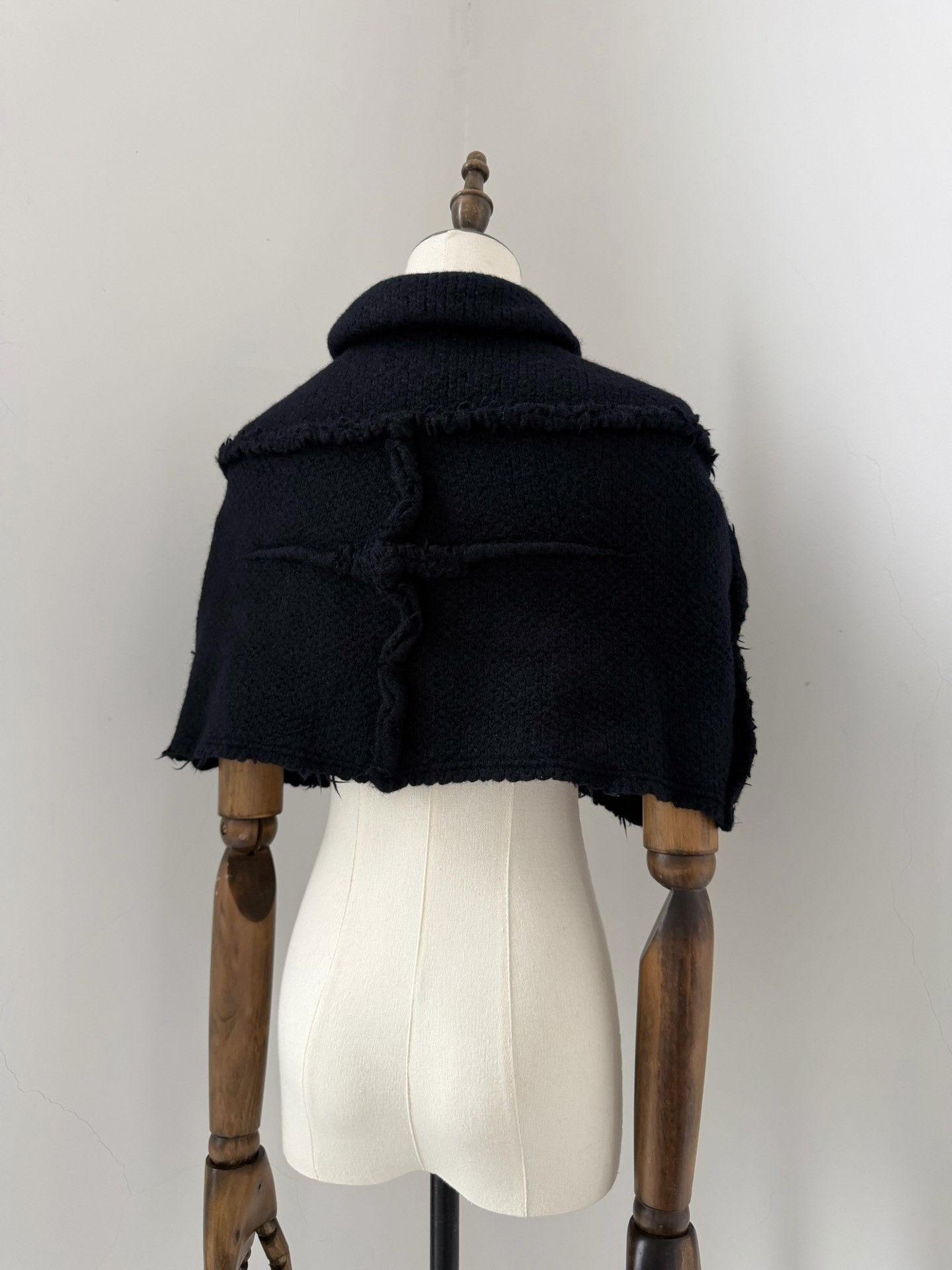 Rei Kawakubo Comme des Garçons 2002 Robe Line Cape Top Size M / US 6-8 / IT 42-44 - 7 Thumbnail