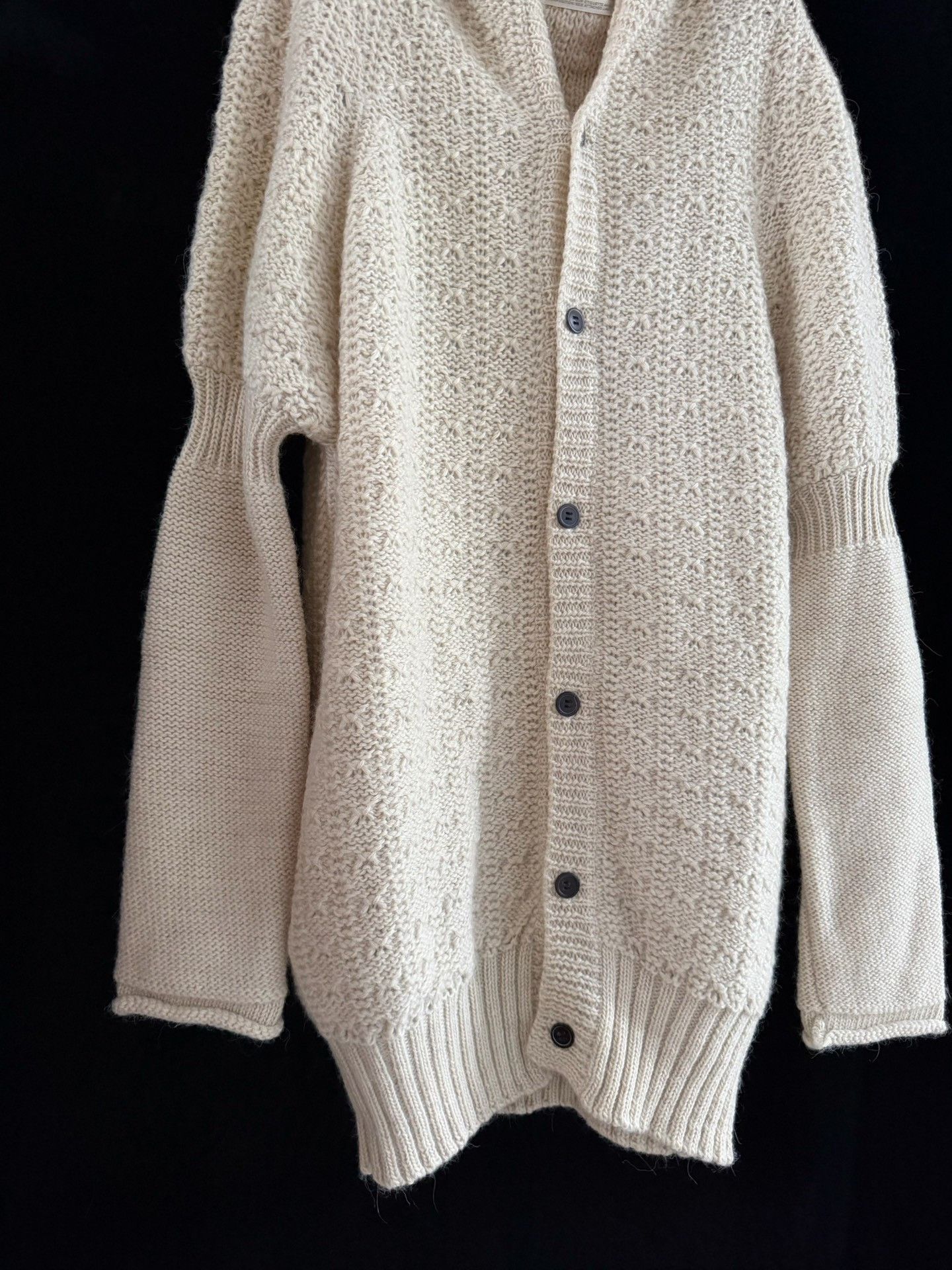 Yohji Yamamoto Yohji Yamamoto Y's 2003 Knit Coat Size L / US 10 / IT 46 - 7 Thumbnail